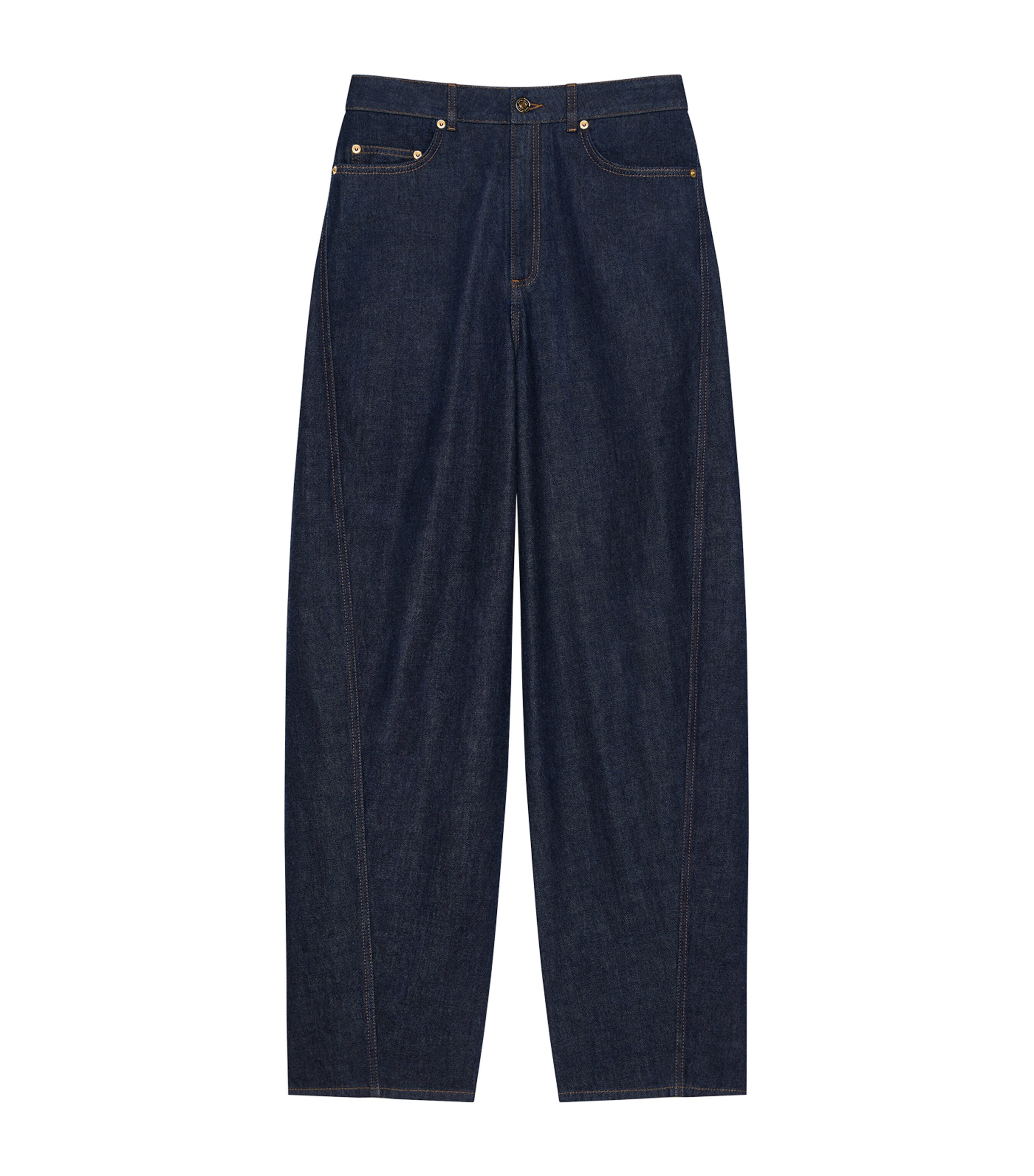 デニム・ジーパン GIVENCHY BARREL JEANS IN DENIM Givenchy Wide-Leg Jeans | Harrods US