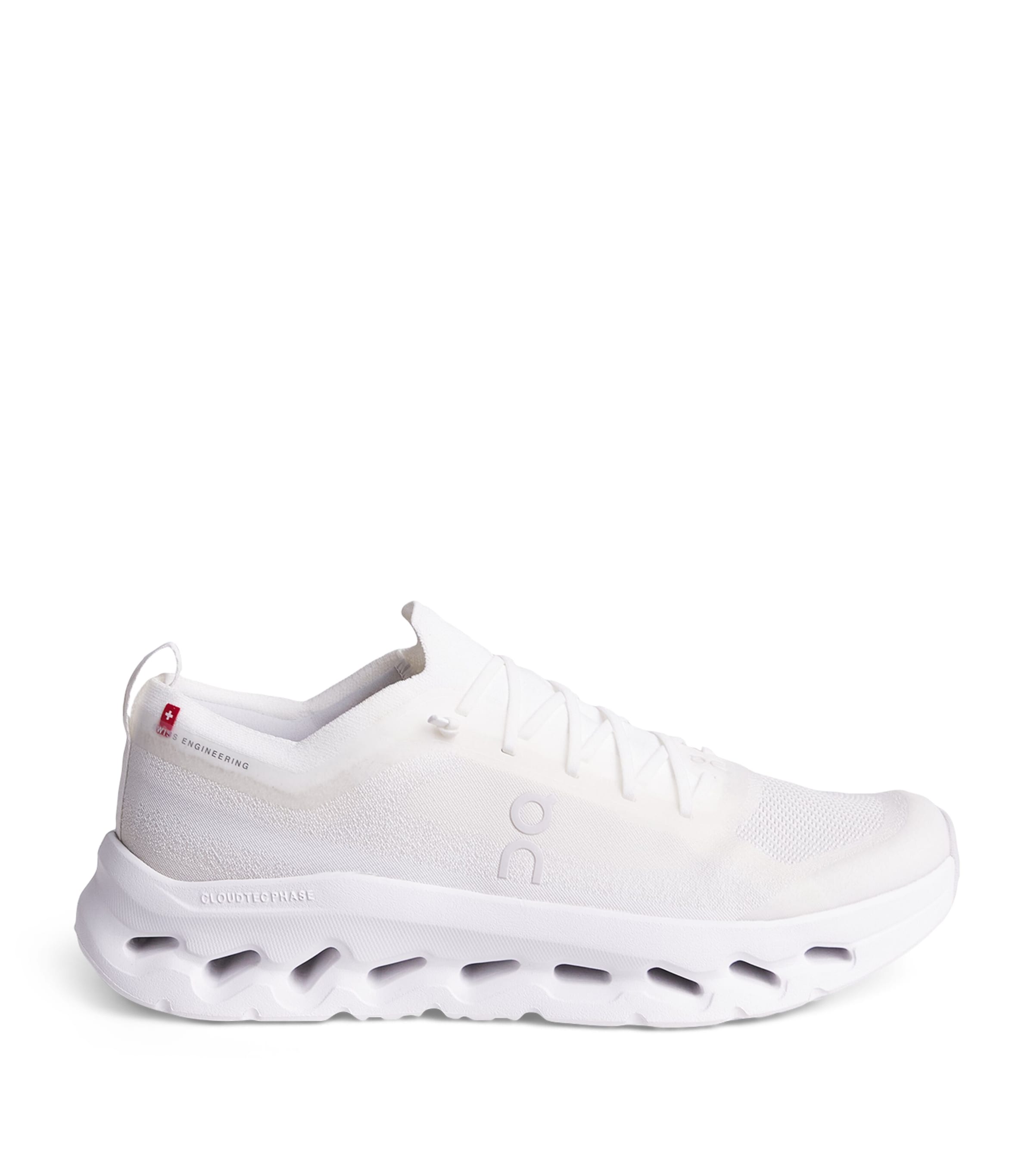 On Mens Cloudtilt Moon Trainers White/frost