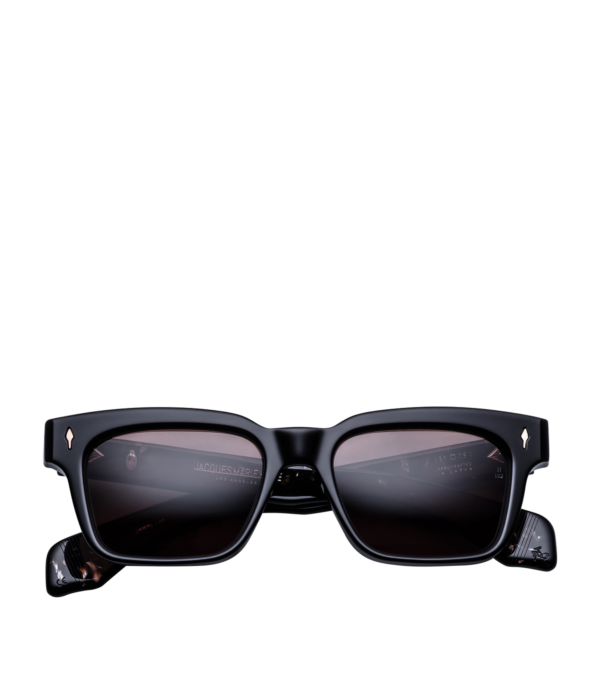 Jacques Marie Mage Acetate Molino Sunglasses Deep Brown