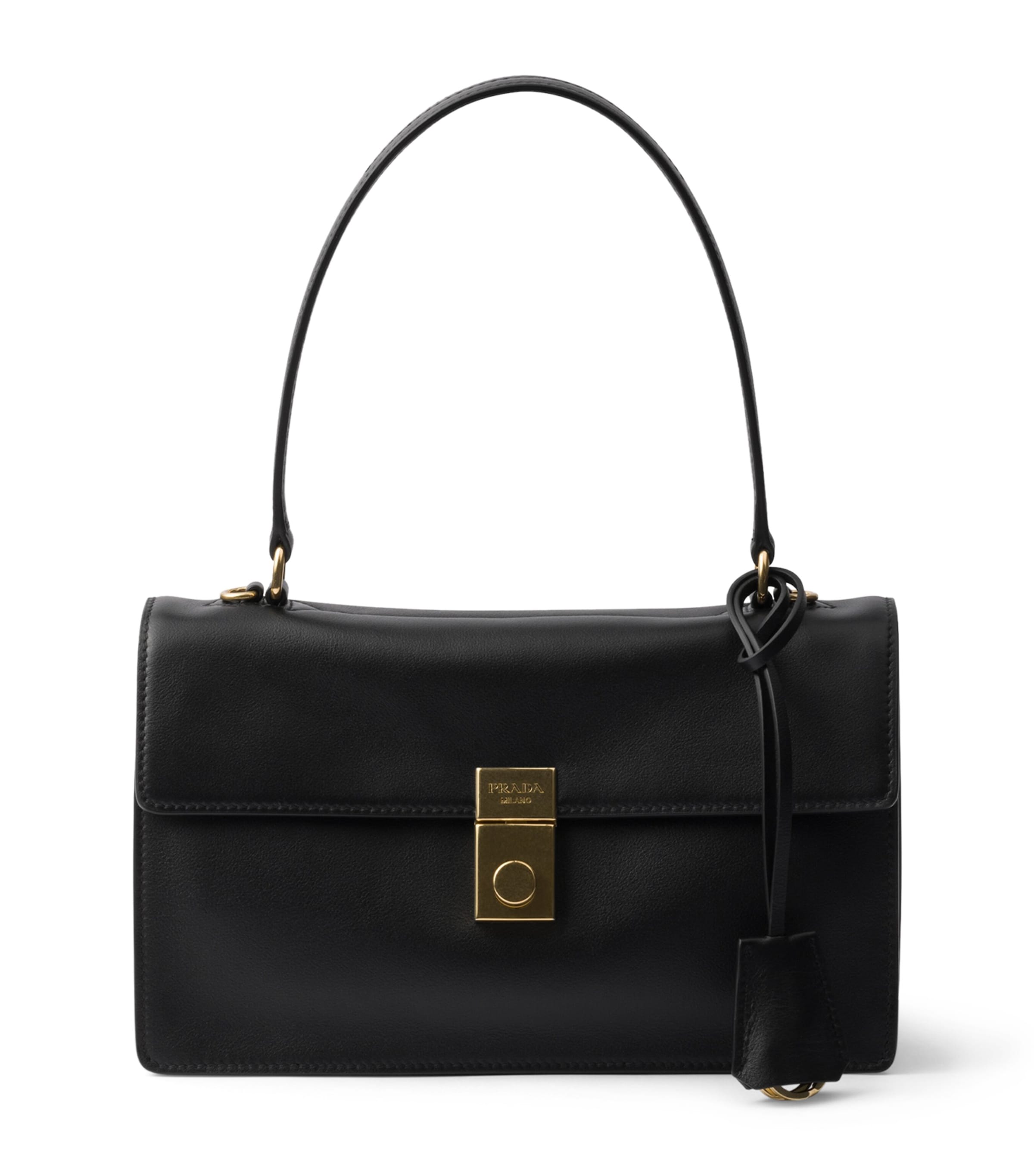 Prada Medium Leather Shoulder Bag