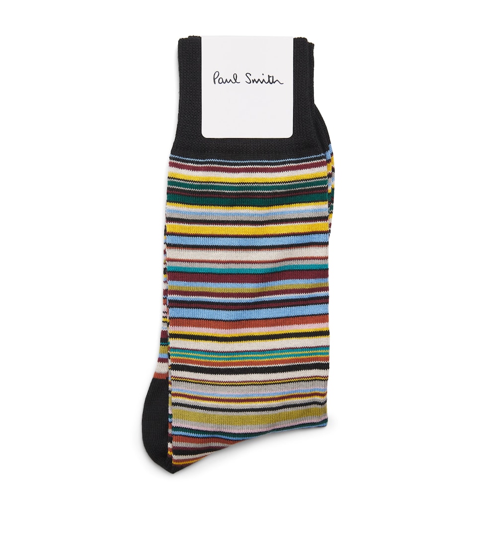 Paul Smith Mens Signature Stripe Socks Coloured
