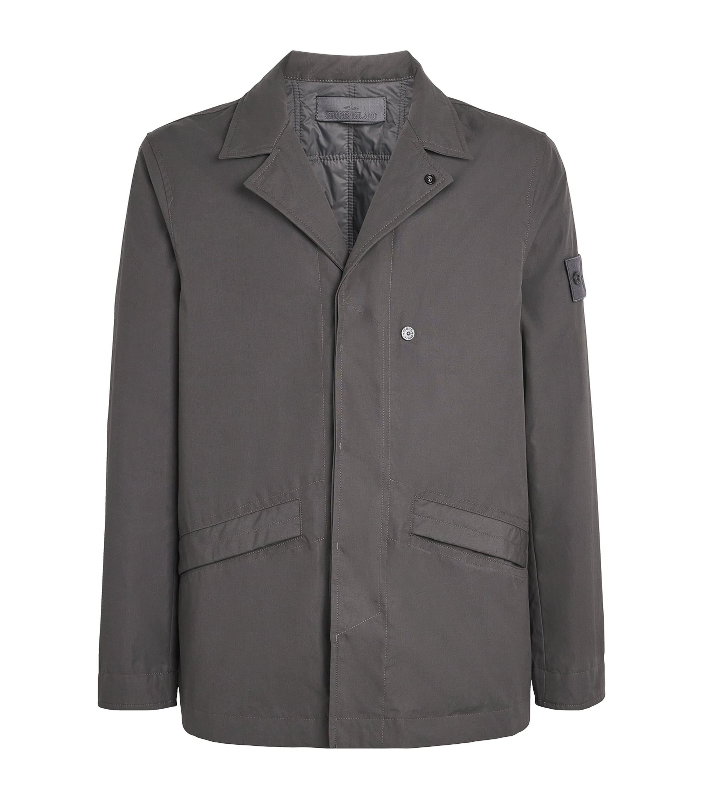 GHOST PIECE Cotton Canvas Water-Repellent Jacket