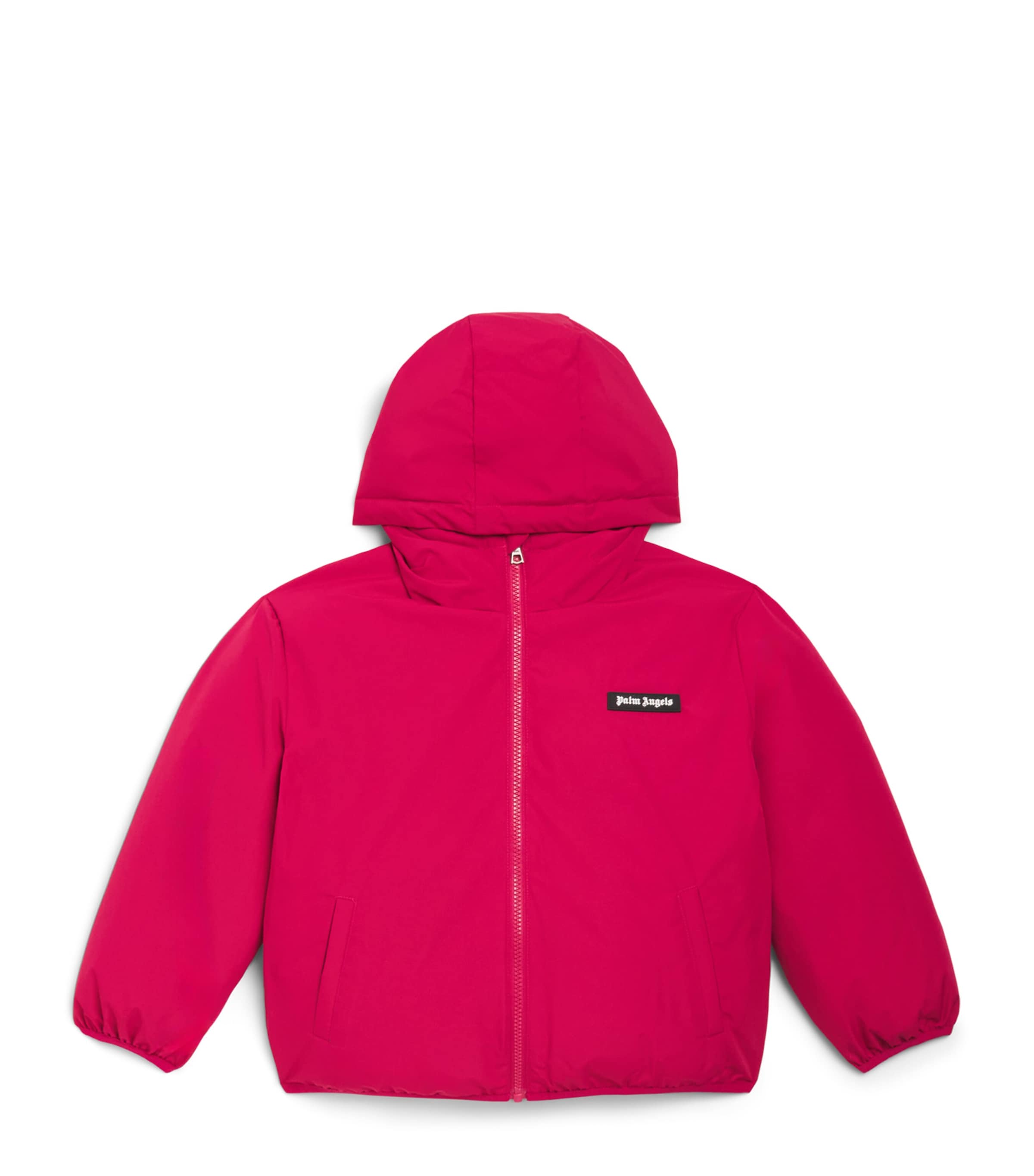 Palm Angels Kids Logo Puffer Jacket (4-12+ Years) Sangria