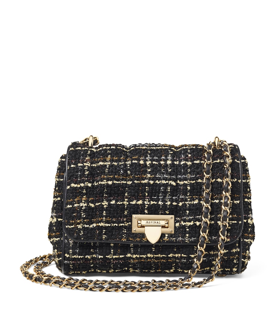 Small Tweed Lottie Cross-Body Bag