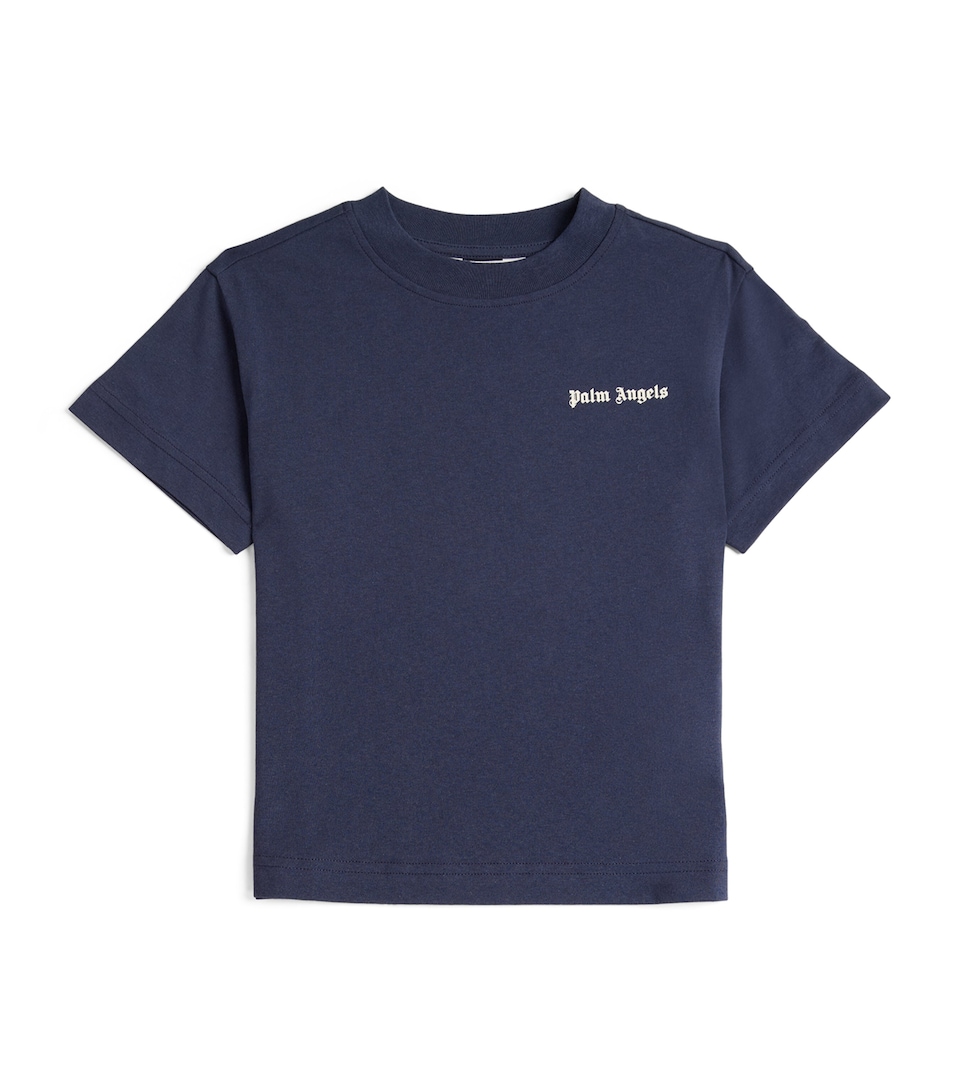 Palm Angels Kids Cotton Logo T-Shirt (4-12+ Years) Overture