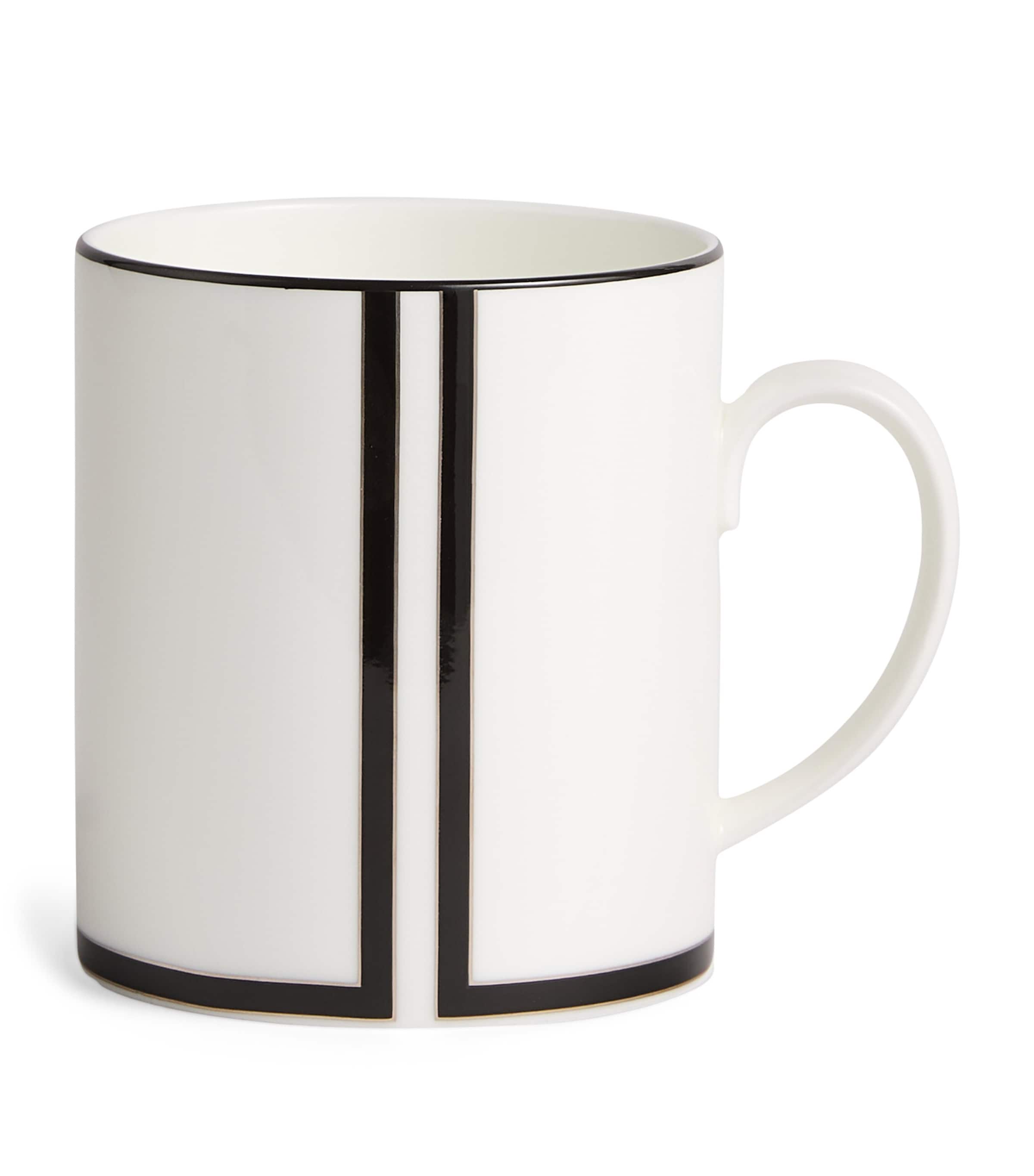Wedgwood x Vera Wang Luxe Graphite Mug White