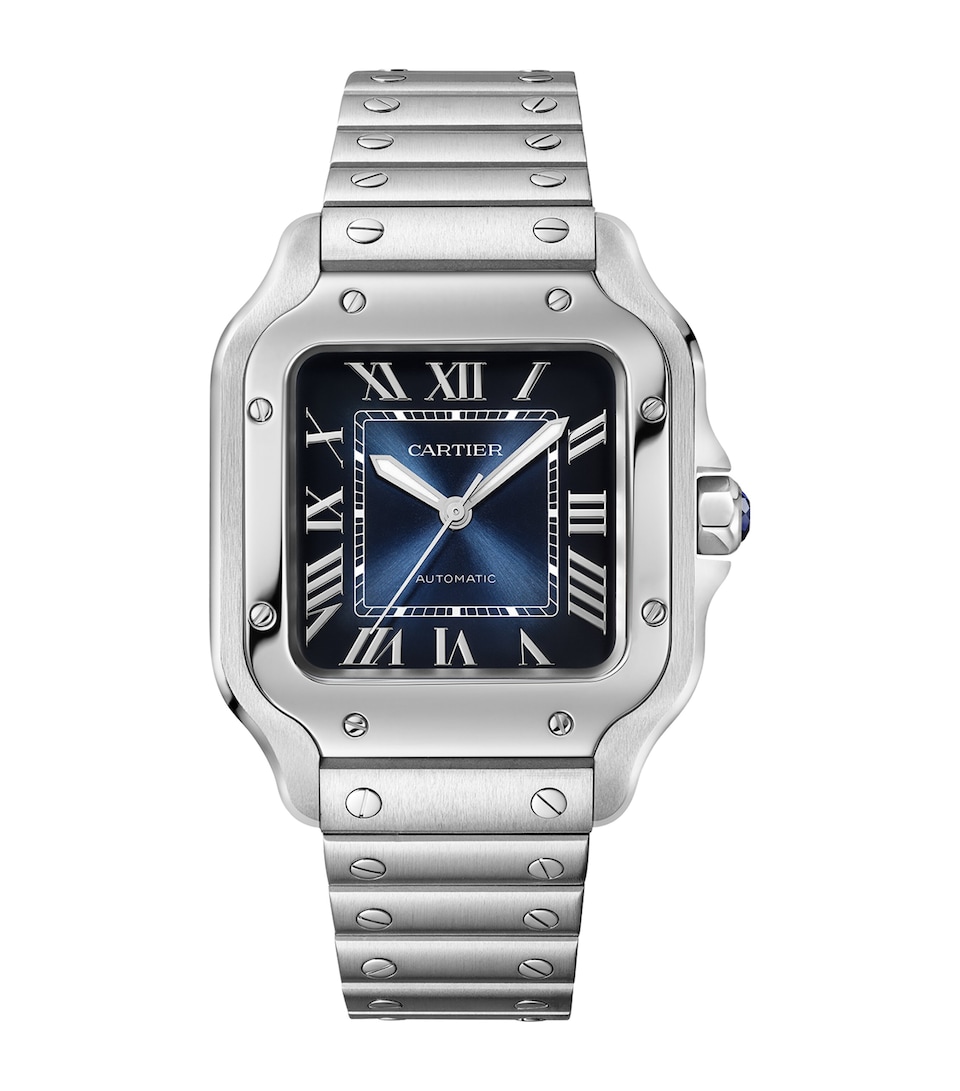 Steel Santos de Cartier Watch 35mm