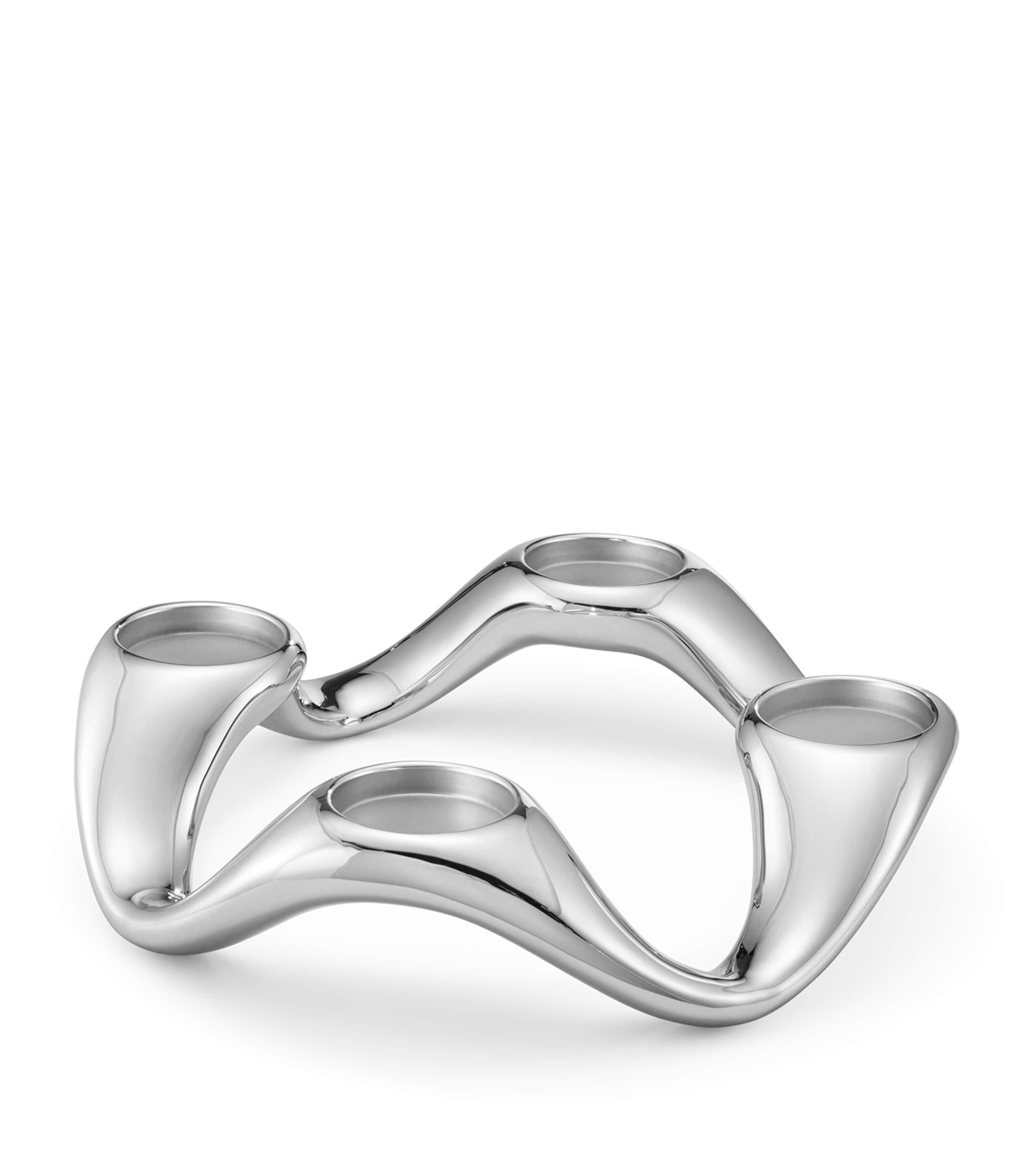Georg Jensen Cobra Candle Holder Silver