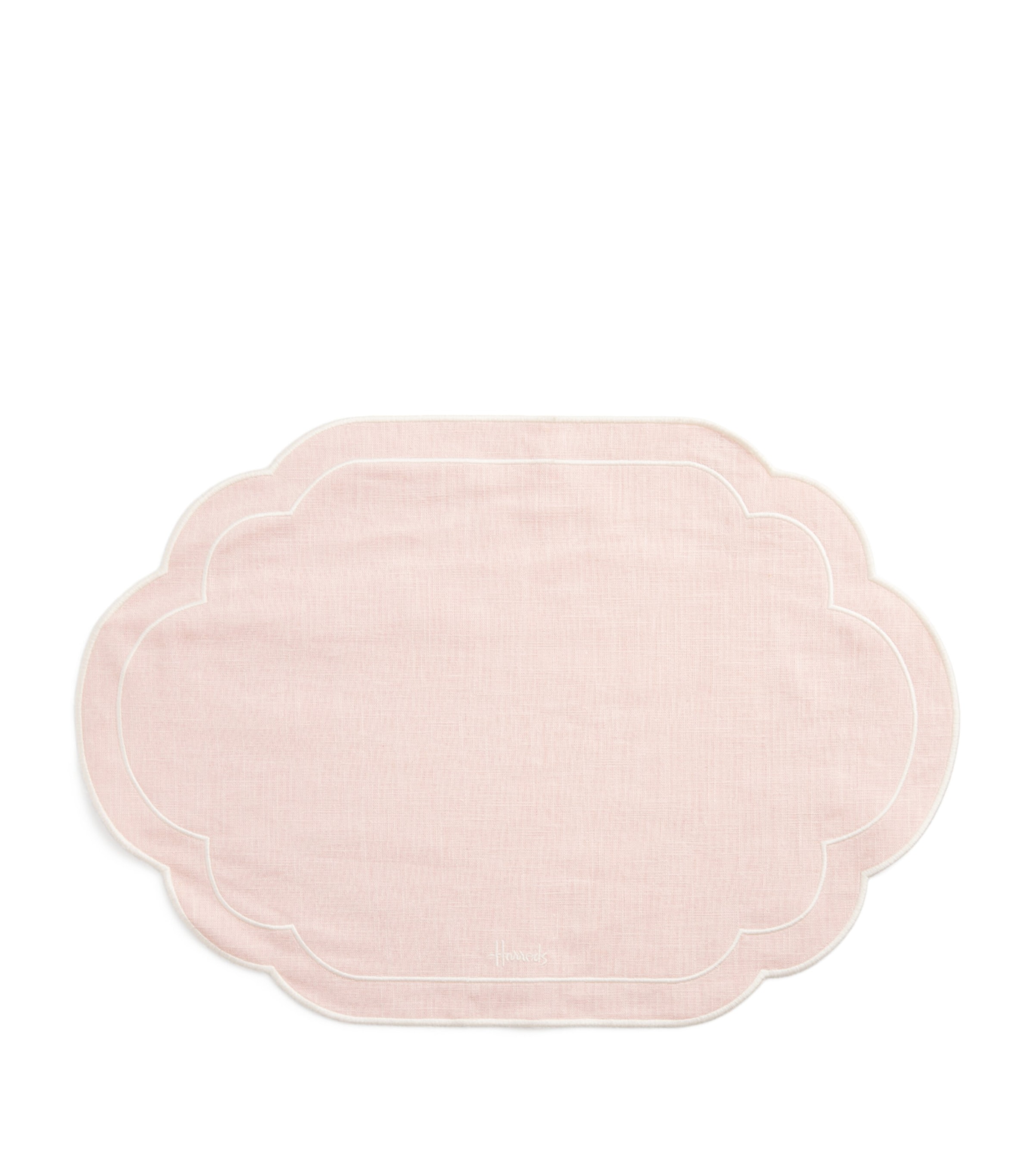 Linen Embroidered Placemat