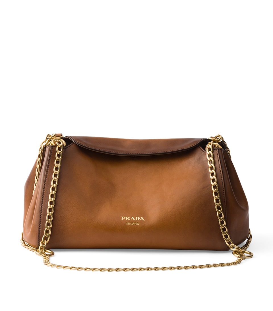 Small Leather Tumulte Shoulder Bag