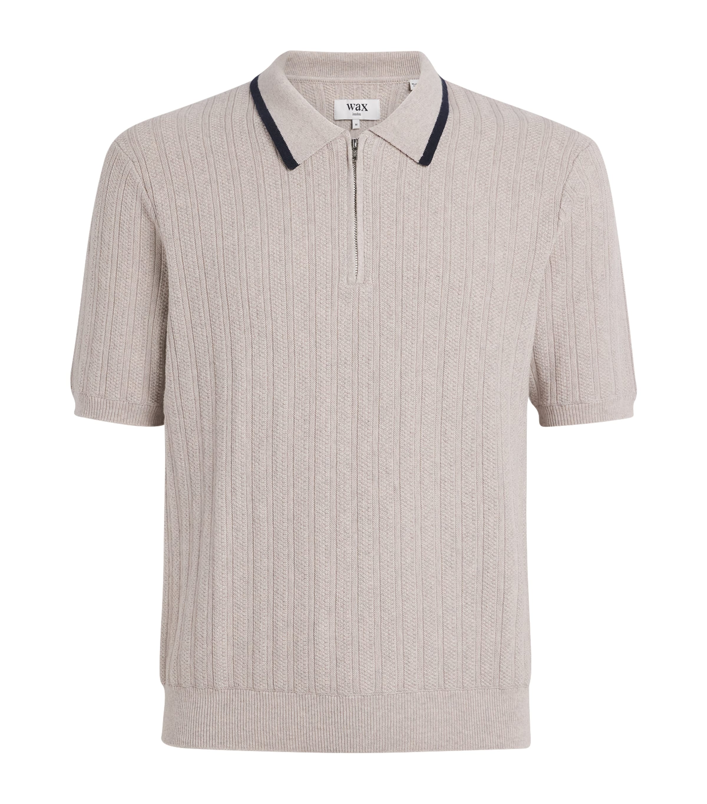 Cotton-Cashmere Bury Polo Shirt