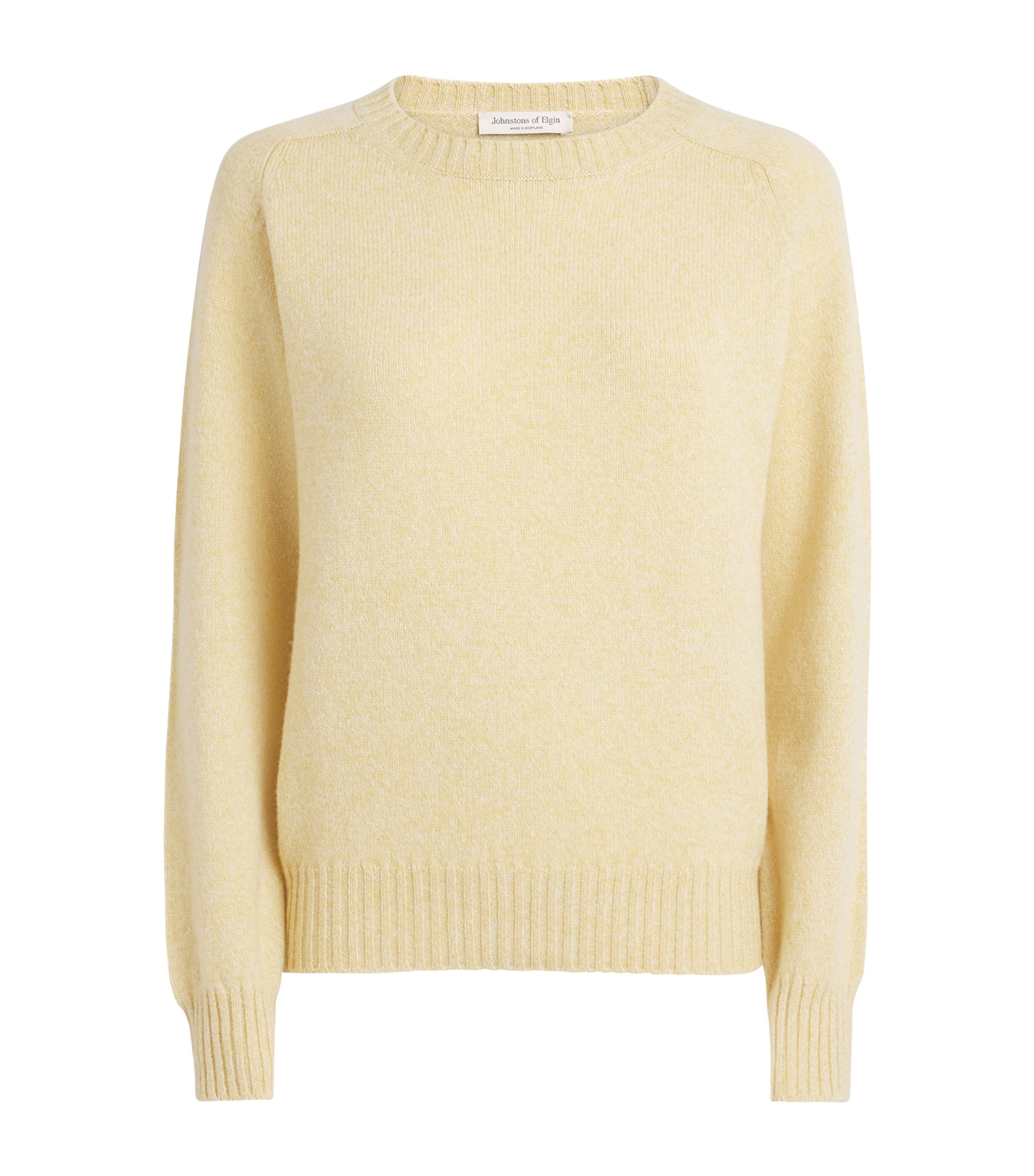 Johnstons Of Elgin Womens Lambswool Blyth Sweater Sunset Song