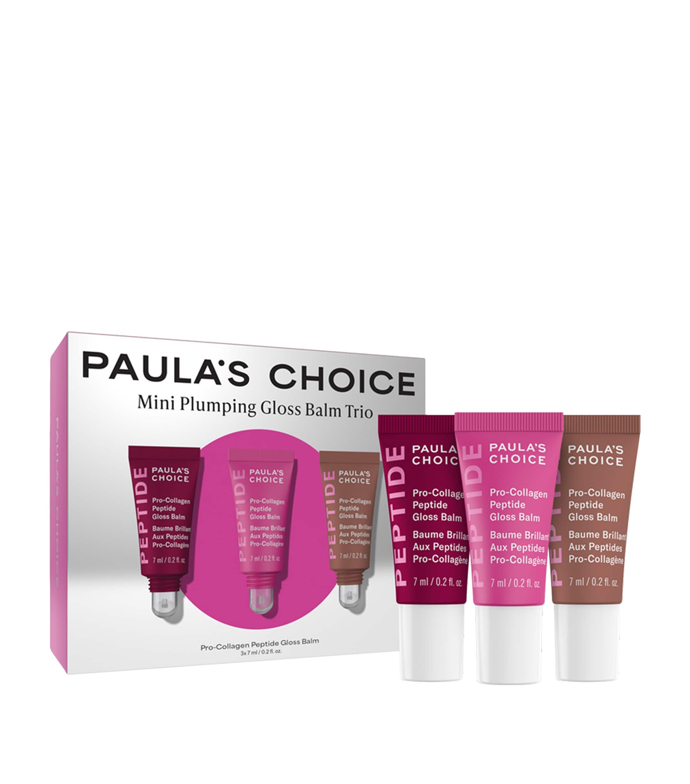 Paula's Choice Pro-Collagen Peptide Gloss Balm Trio (3 x 15ml)