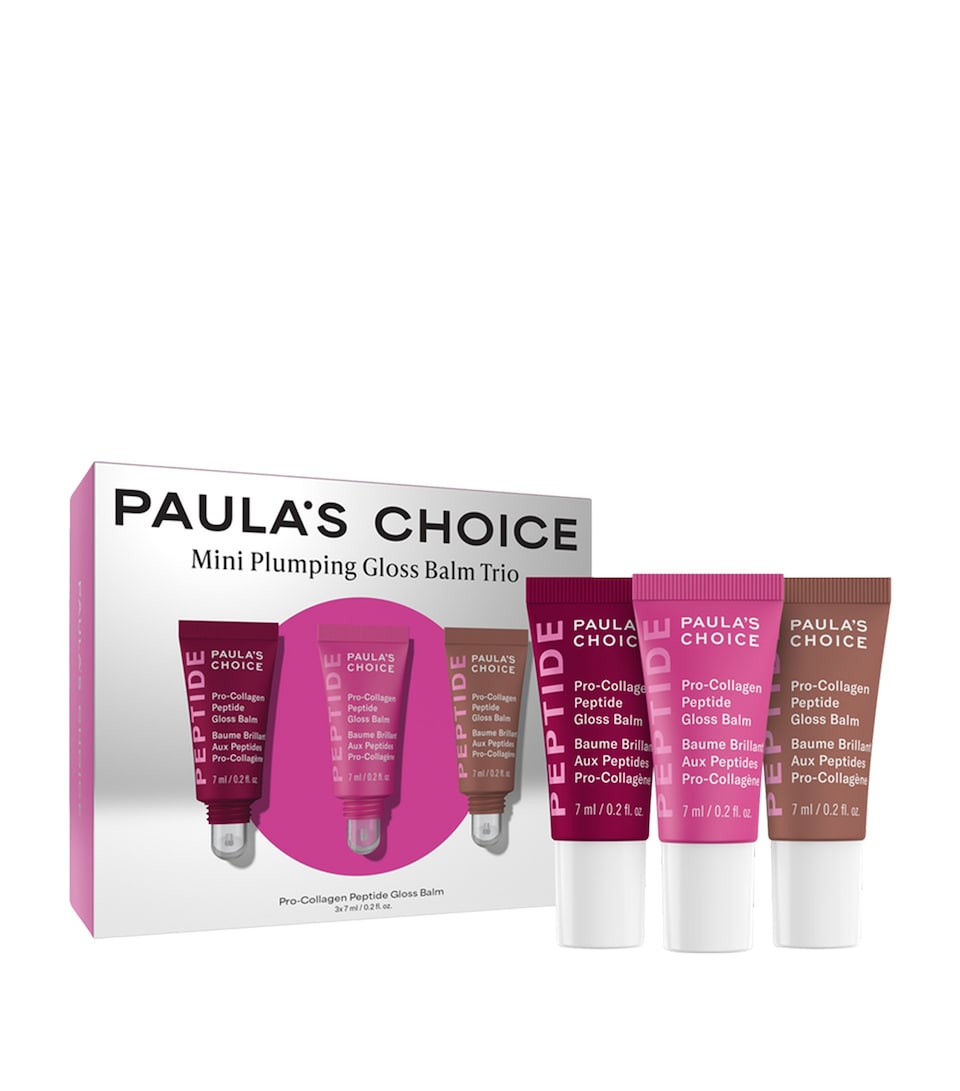 Paula's Choice Pro-Collagen Peptide Gloss Balm Trio (3 x 15ml)