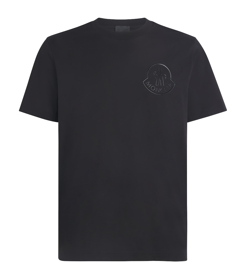 Cotton Flocked Logo T-Shirt