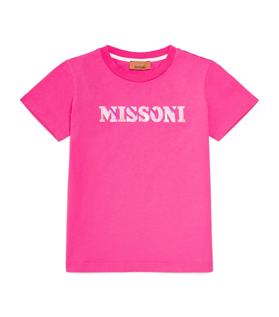 Missoni Kids Cotton Logo T-Shirt (4-14 Years)