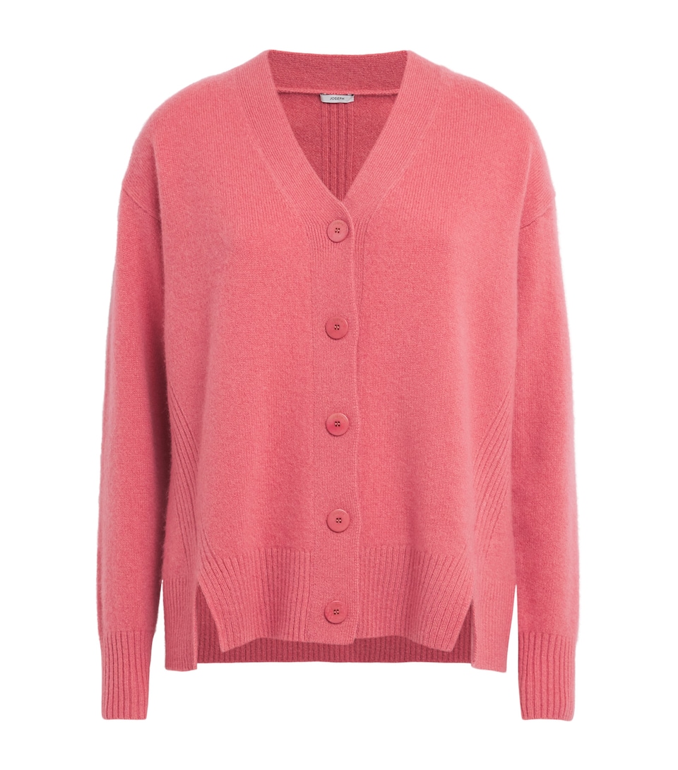 Joseph Womens Cashmere Beata Cloud Cardigan Pomegranate