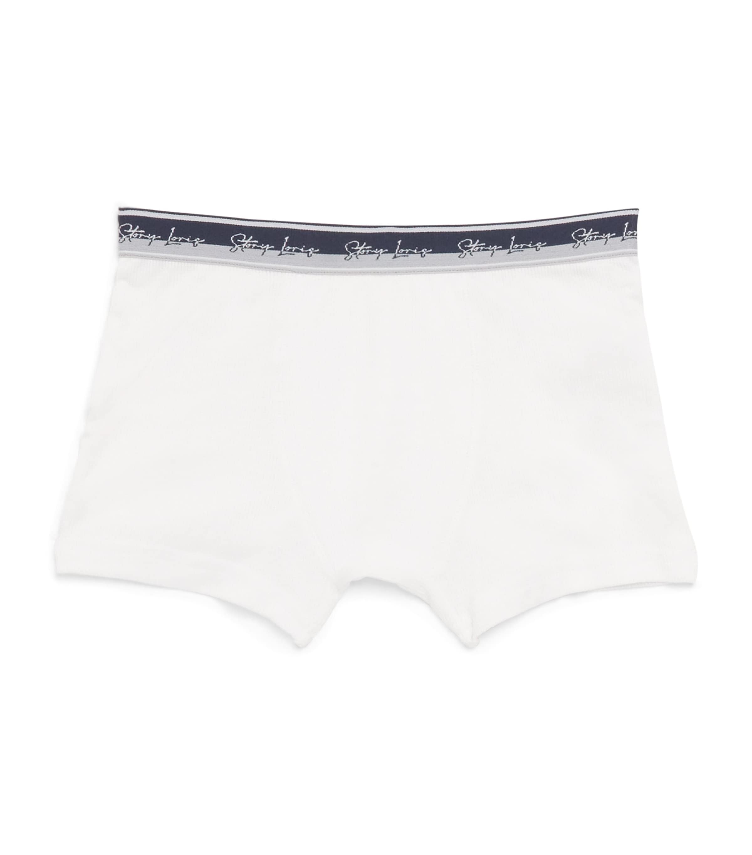 Story Loris Mens Stretch-Cotton Boxer Shorts Xo