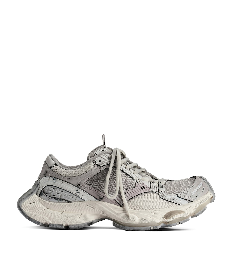 Distressed Stapler Sneakers
