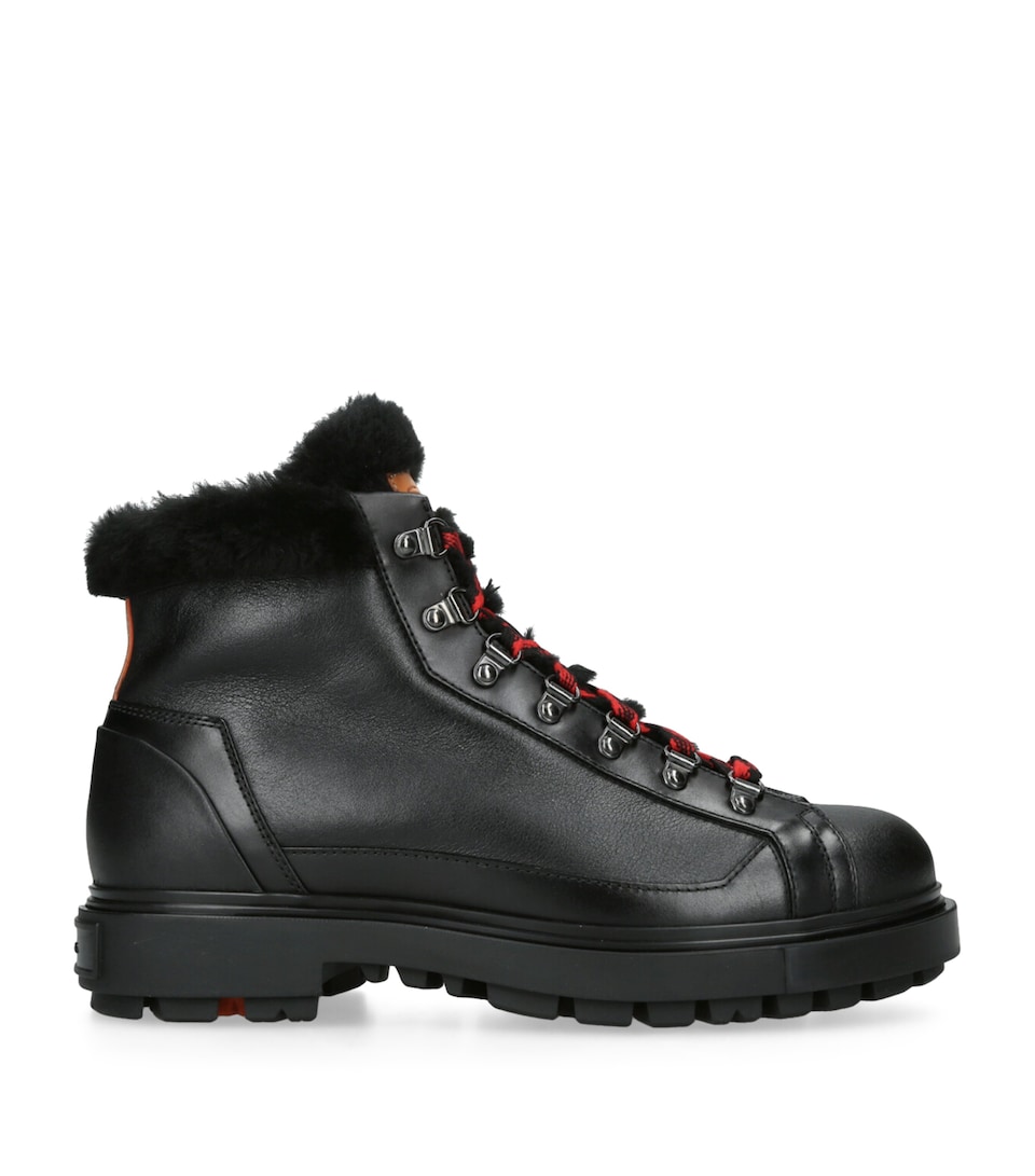 Leather St. Moritz Hiking Boots