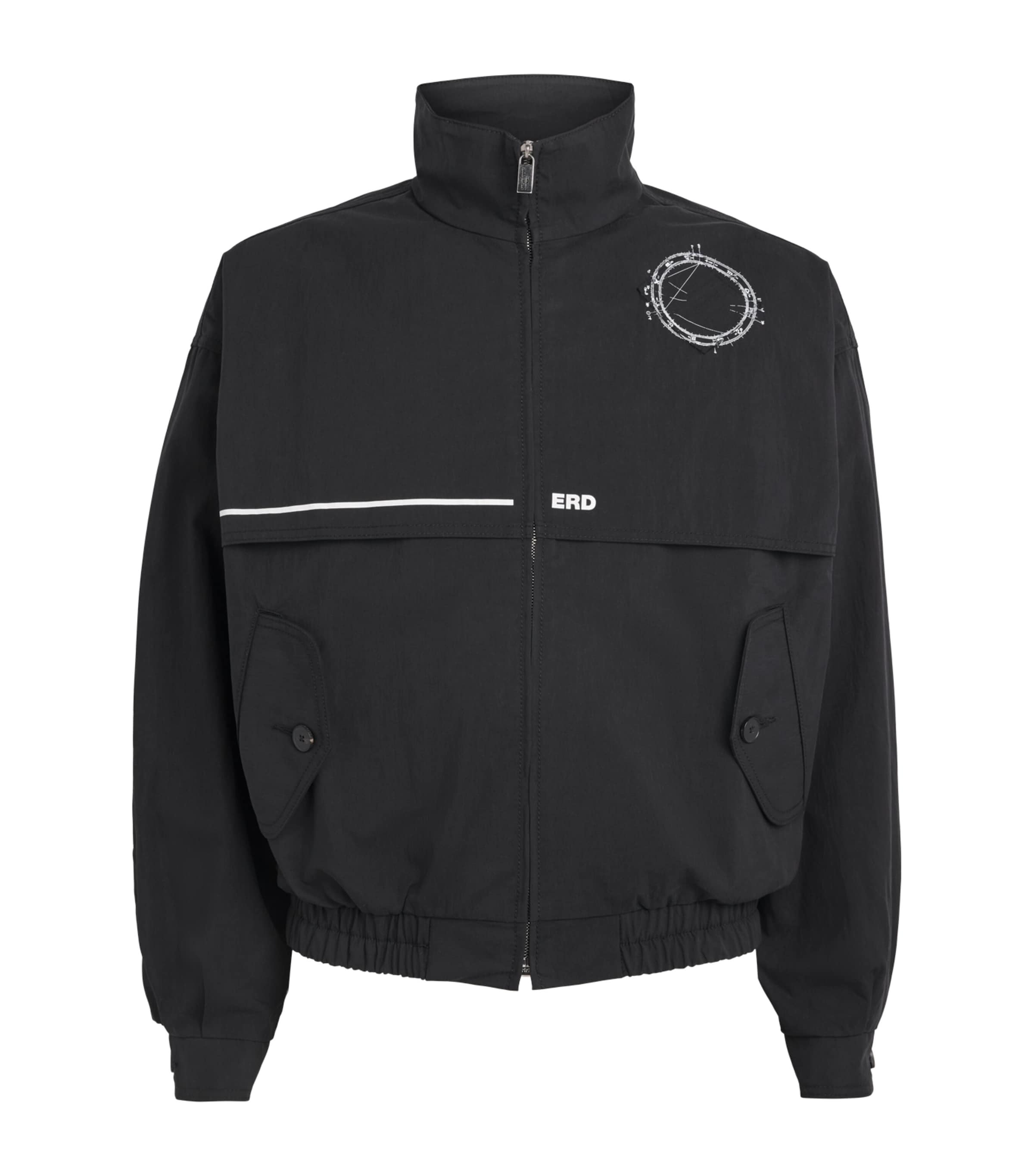 Enfants Riches Déprimés Mens Serge Track Jacket Black
