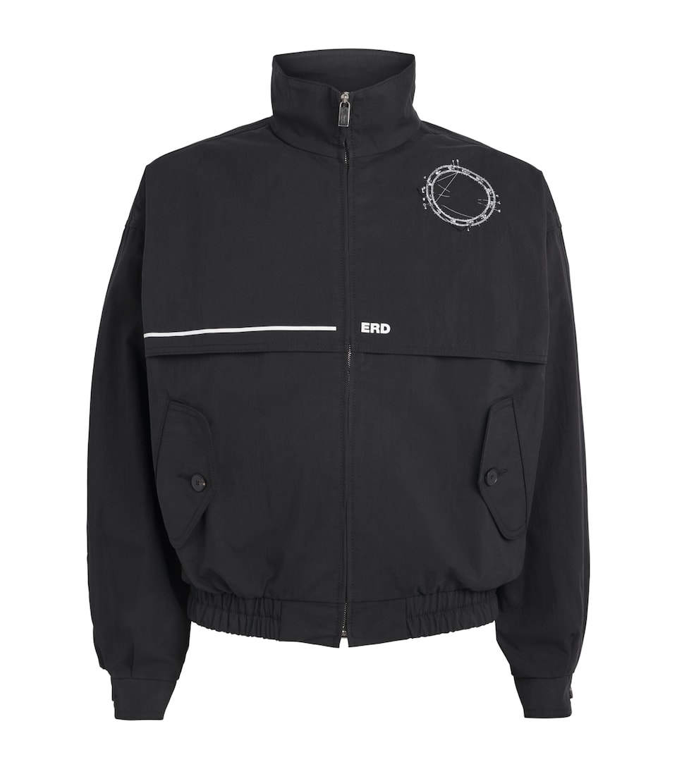 Enfants Riches Déprimés Mens Serge Track Jacket Black