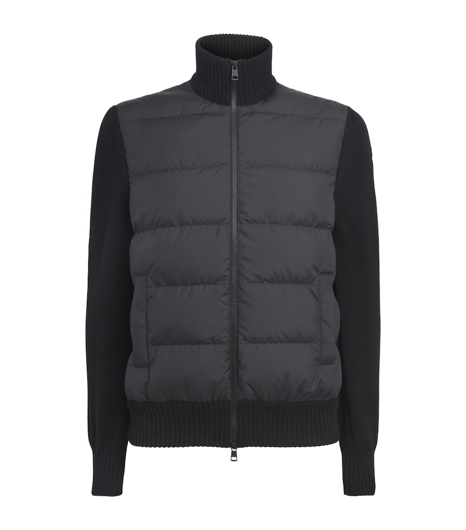 Moncler Mens Down Hybrid Cardigan