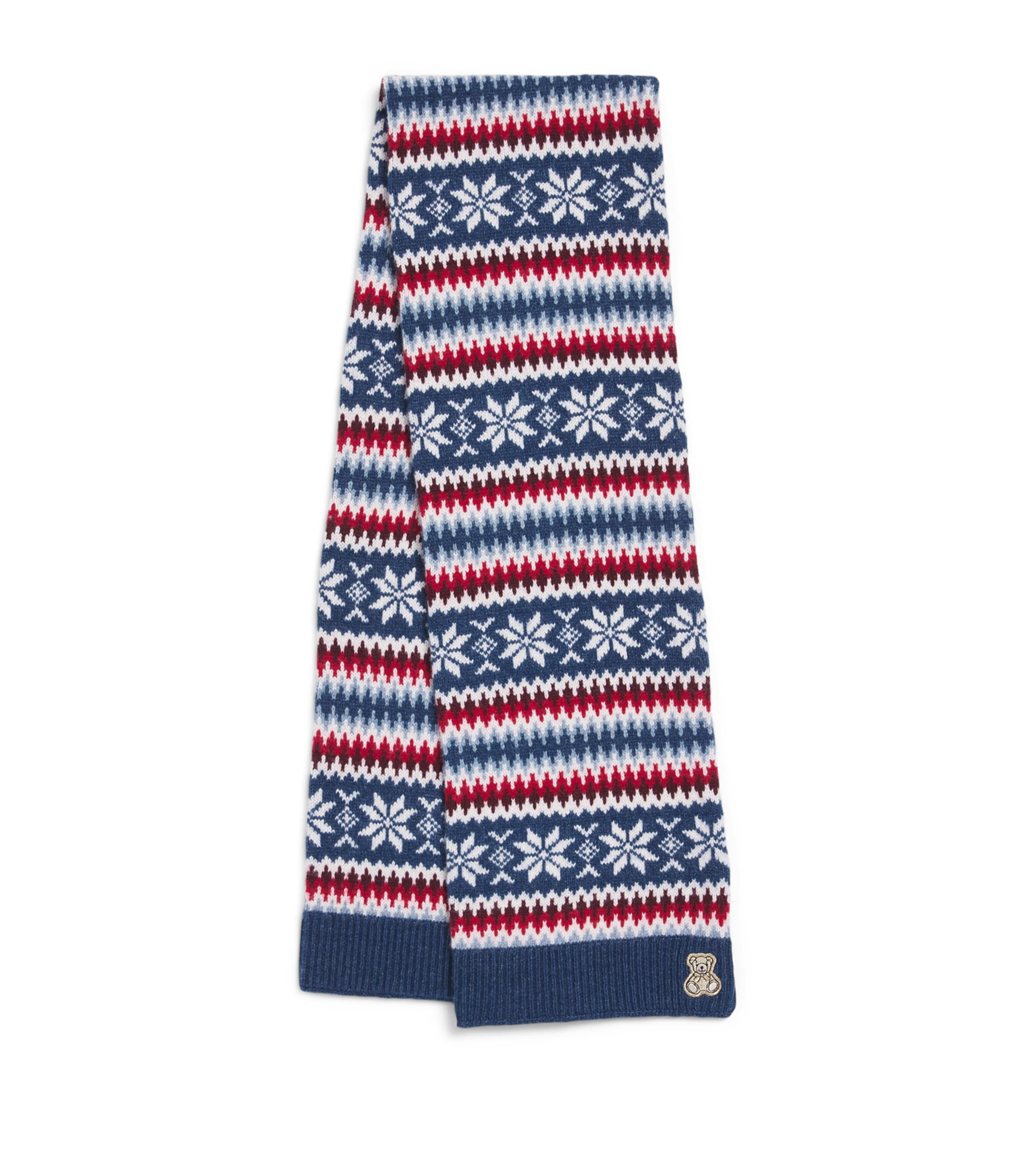 Harrods Fair Isle Scarf