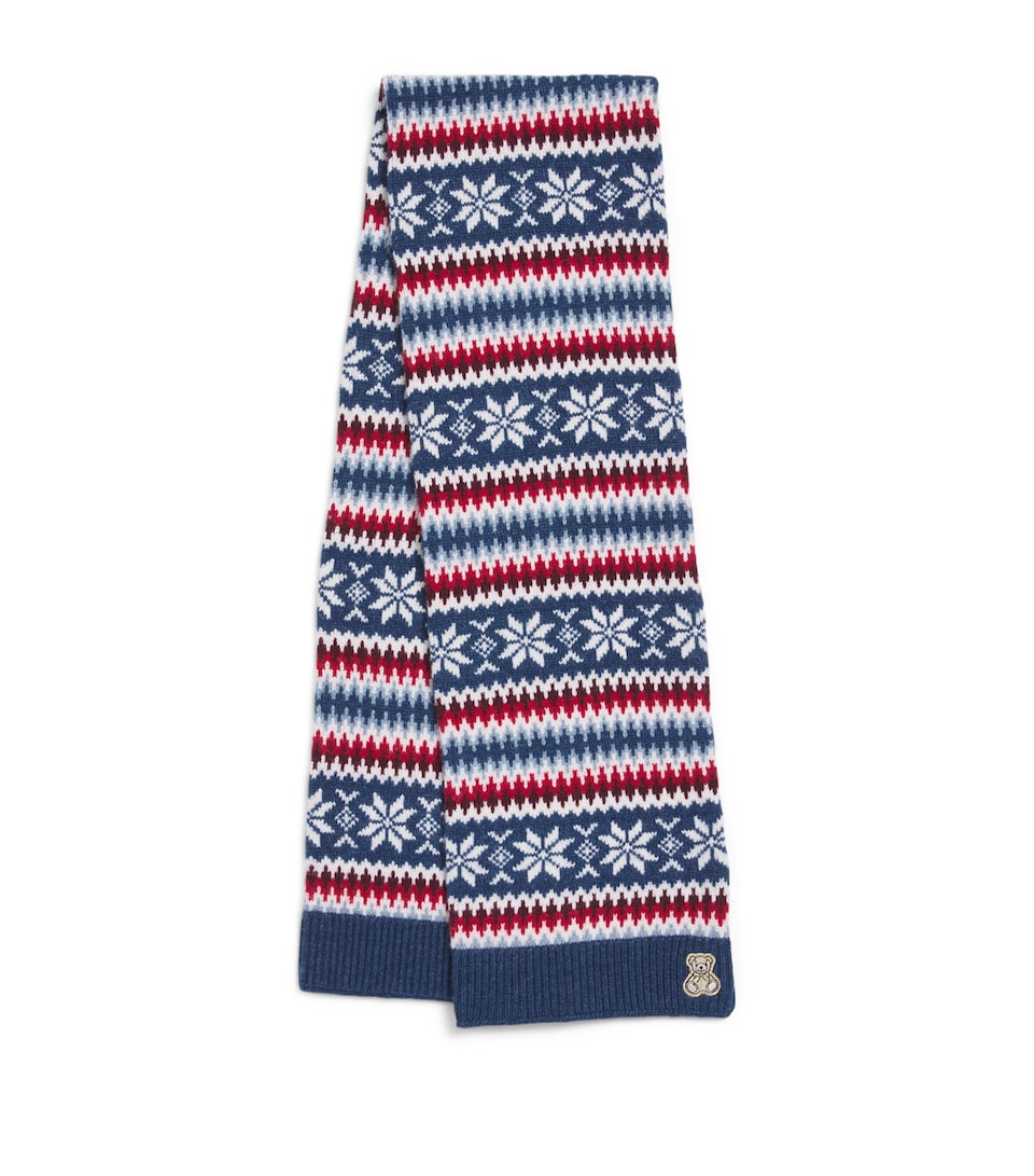 Harrods Fair Isle Scarf