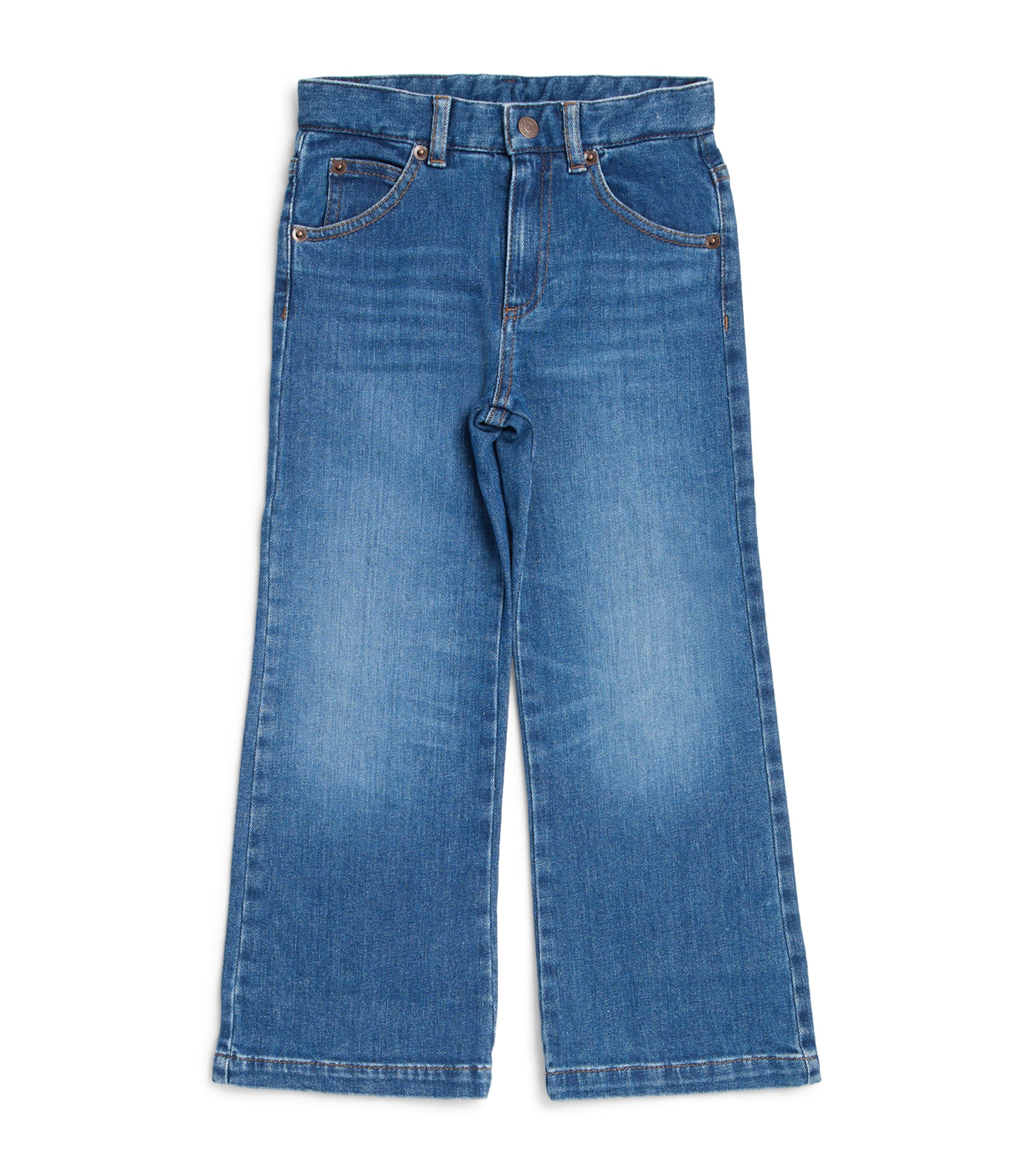 Chloé Kids Straight Jeans (4-14 Years) Denim Blue