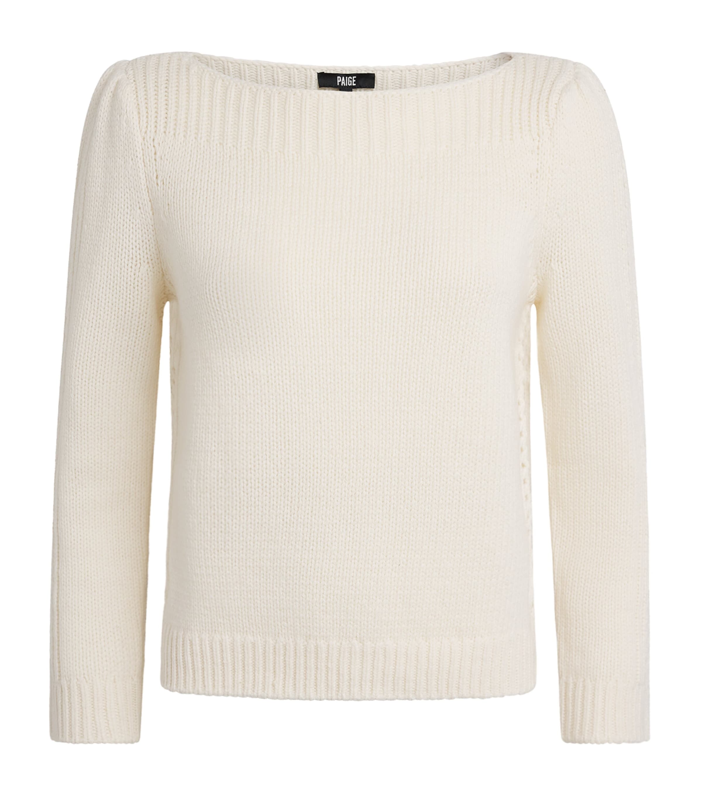 PAIGE Womens Wool-Blend Salvador Sweater Ivory