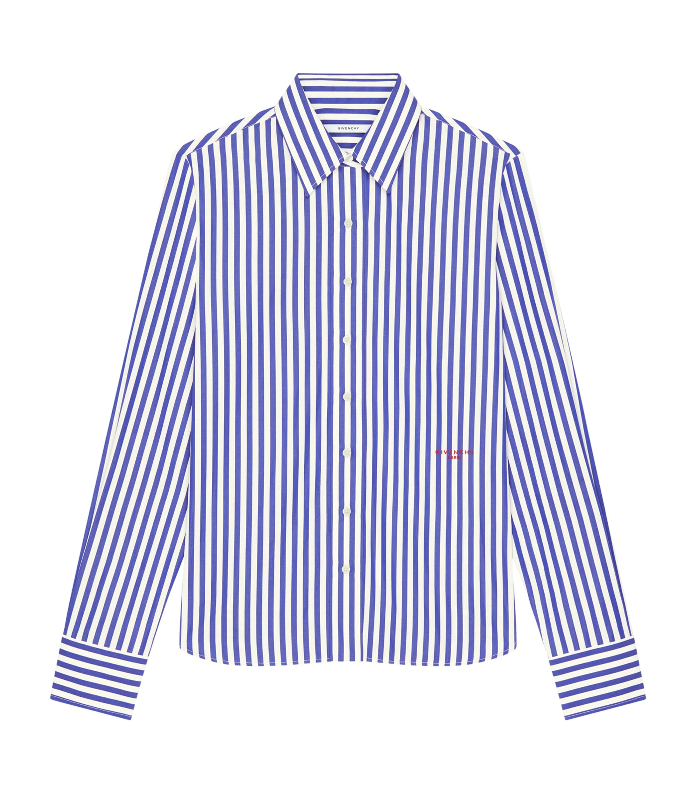 Givenchy Womens Cotton Stripe Shirt
