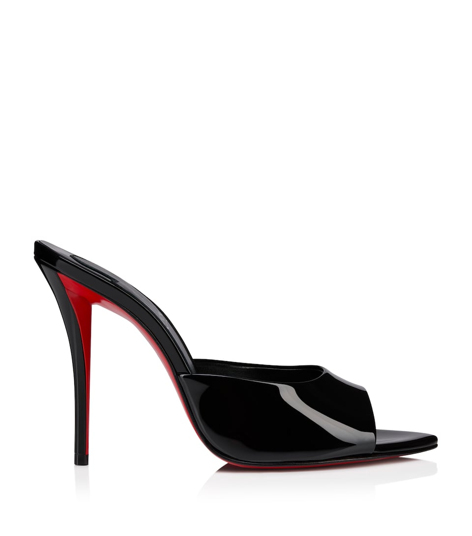 Christian Louboutin Miss Z Patent Leather Mules 100