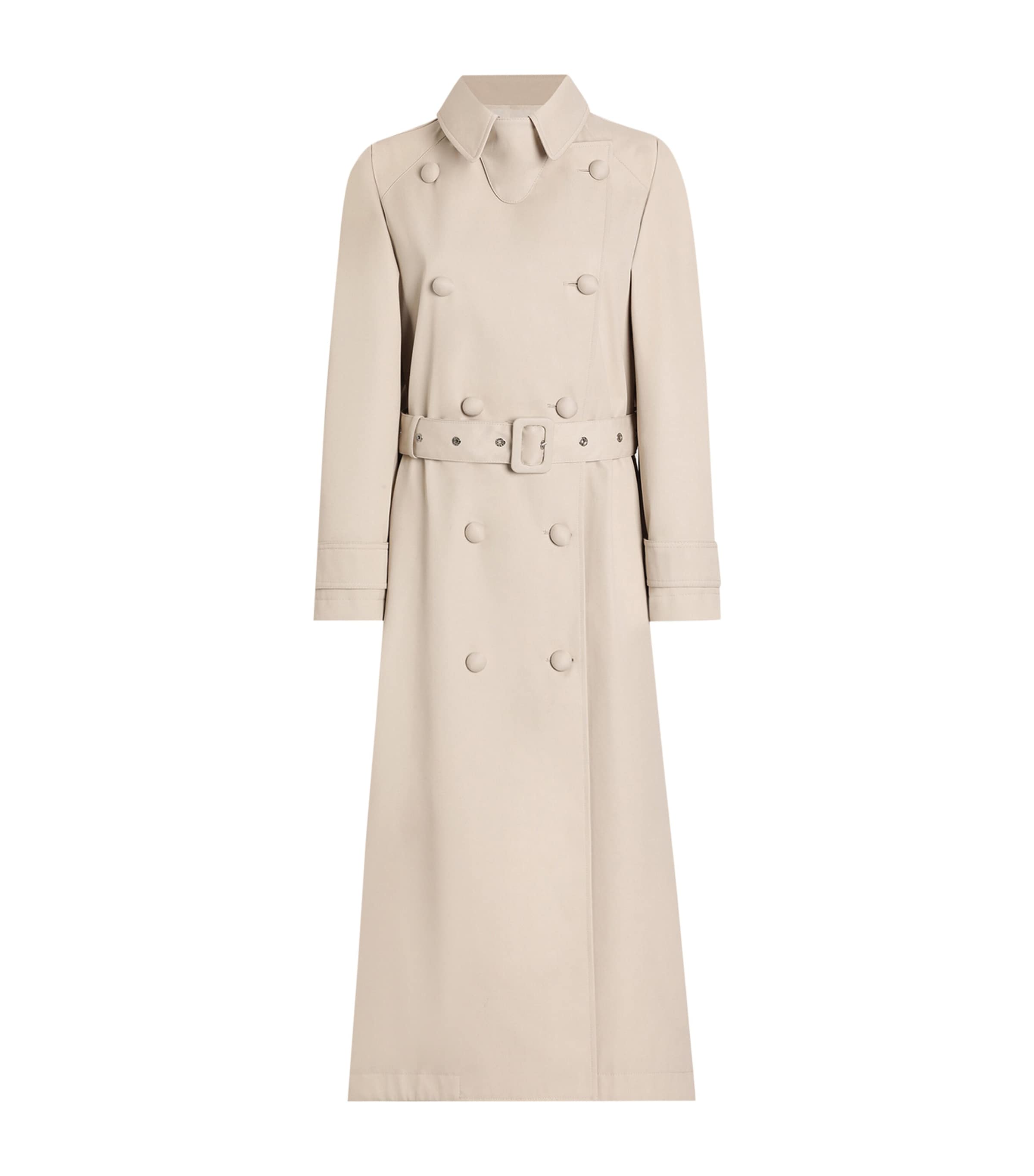Brunello Cucinelli Taffeta Monili Trench Coat | Harrods US