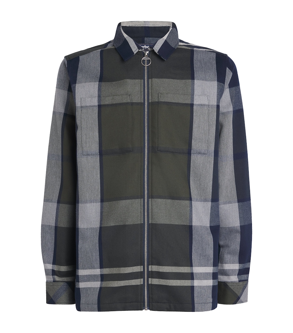 Cotton Lannich Tartan Overshirt