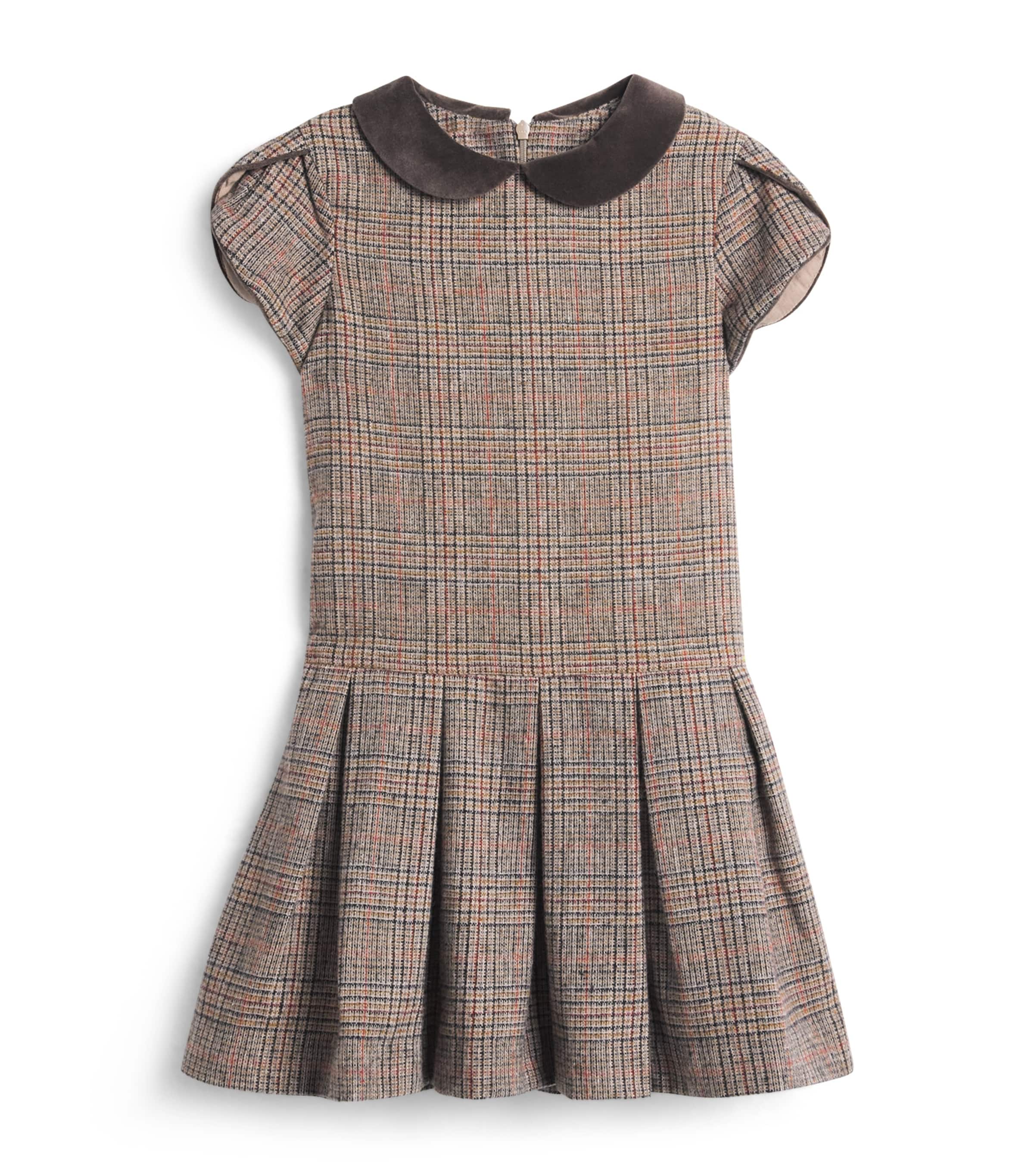 Tartine et Chocolat Wool-Blend Tweed Dress (2-14 Years)
