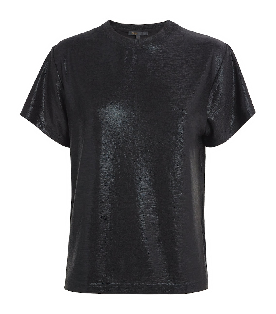 Metallic-Jersey T-Shirt