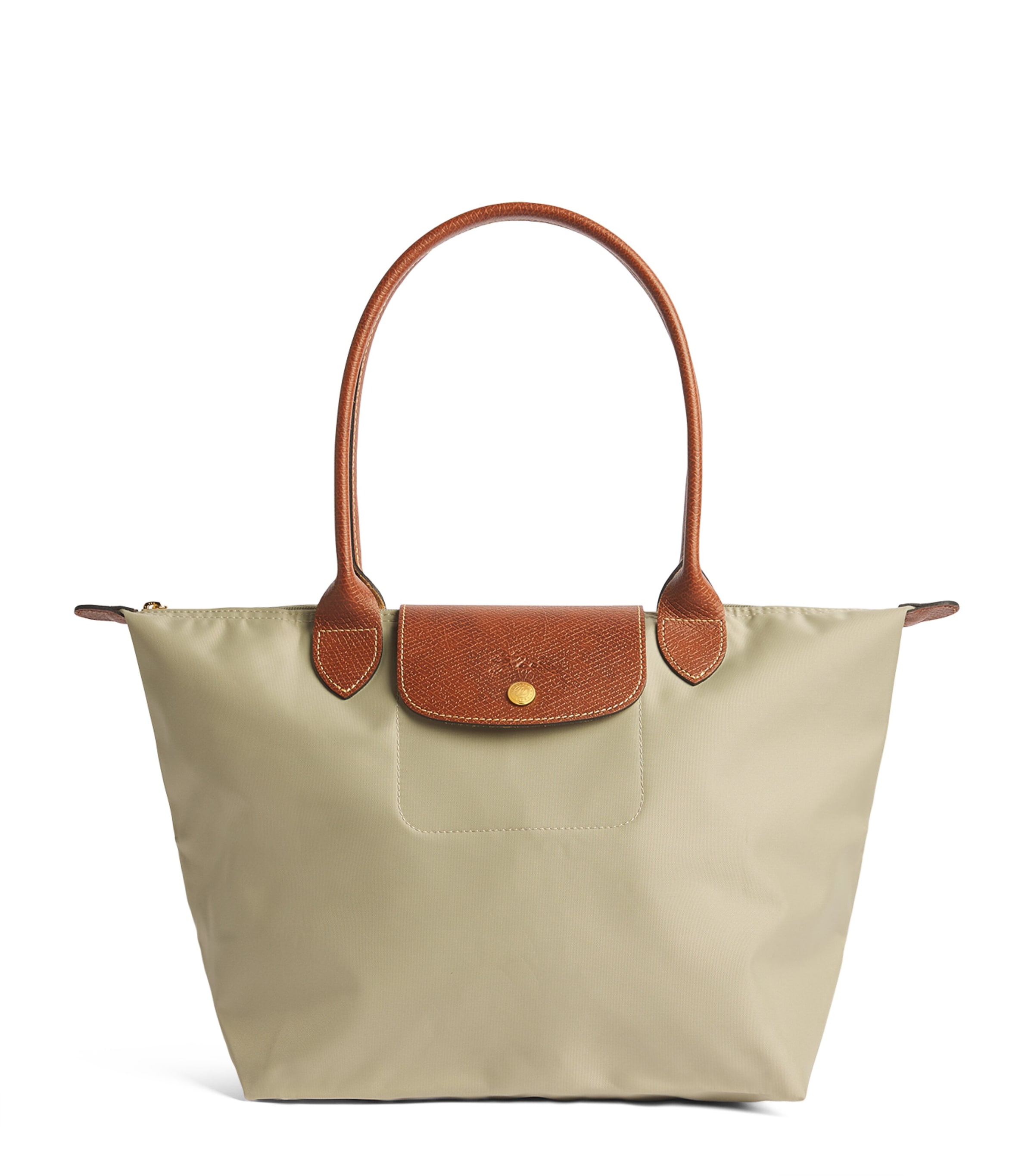 Longchamp Medium Le Pliage Original Handbag Galet