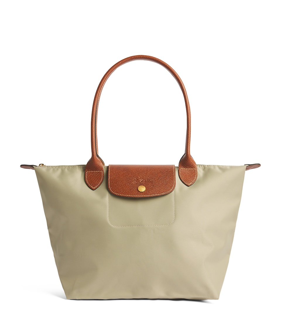 Longchamp Medium Le Pliage Original Handbag Galet