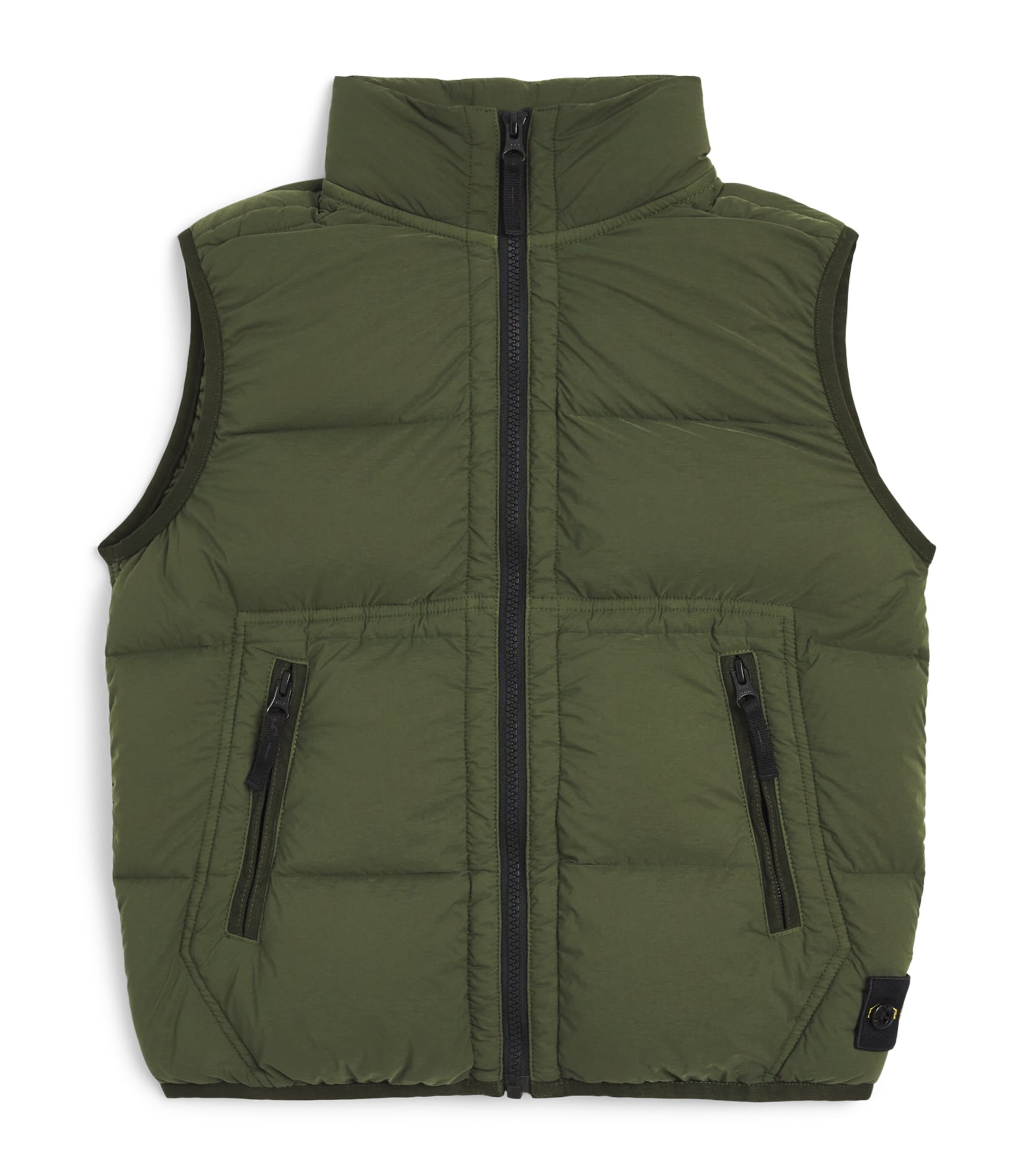 Stone Island Junior Down Gilet (6-14 Years) Military Green