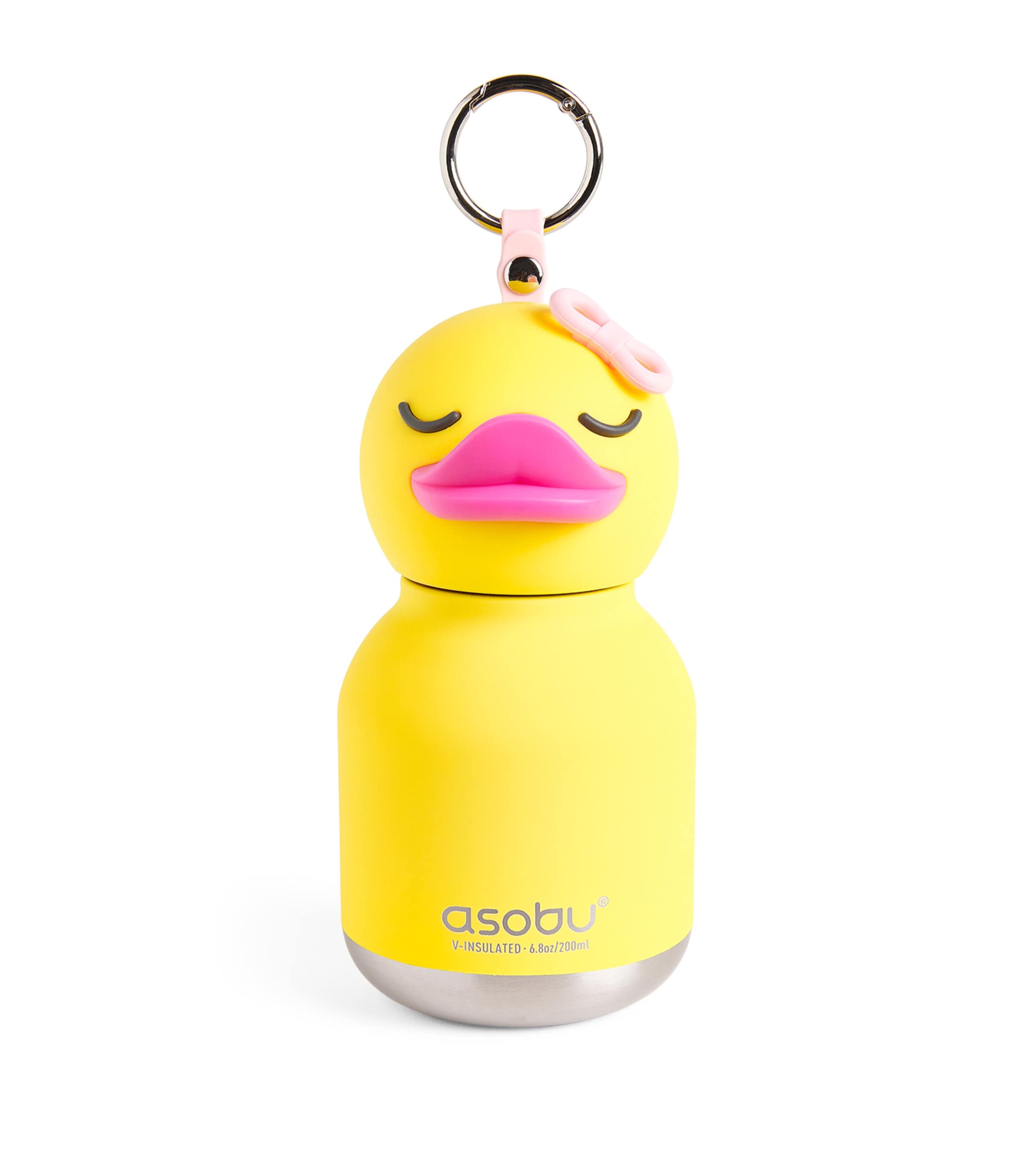 ASOBU Mini Bestie Duck Water Bottle Bag Charm (200ml) Ducky