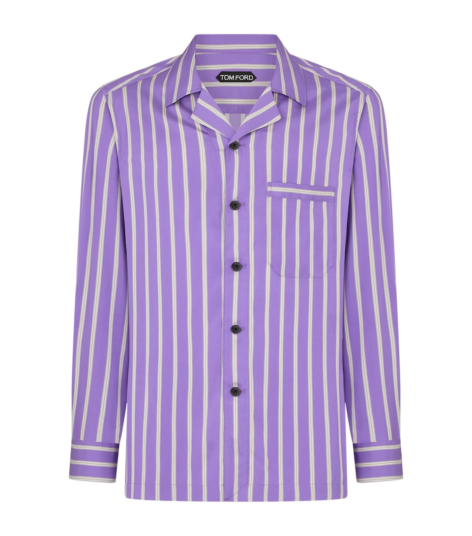 Silk Stripe Shirt