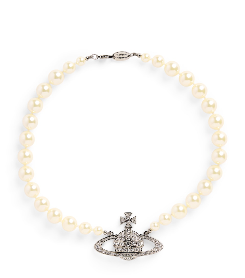 Pearl Bas Relief Choker