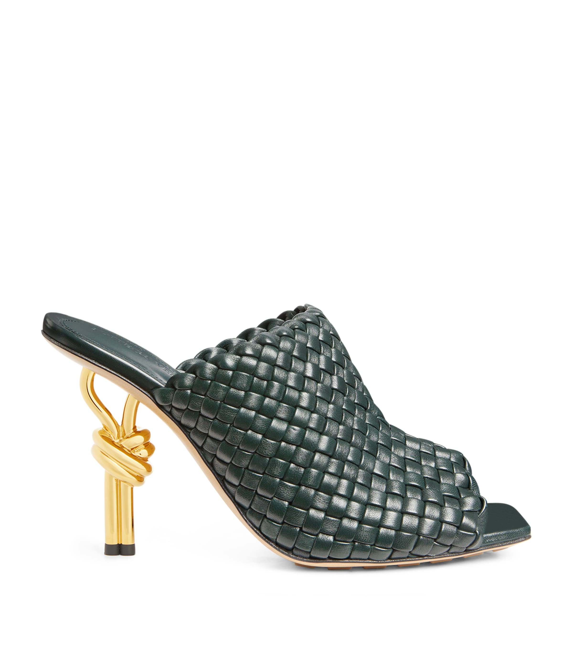 VIP【関税送料無料】希少 BOTTEGA VENETA PADDED LEATHER MULES Padded leather mules in white - Bottega Veneta | Mytheresa