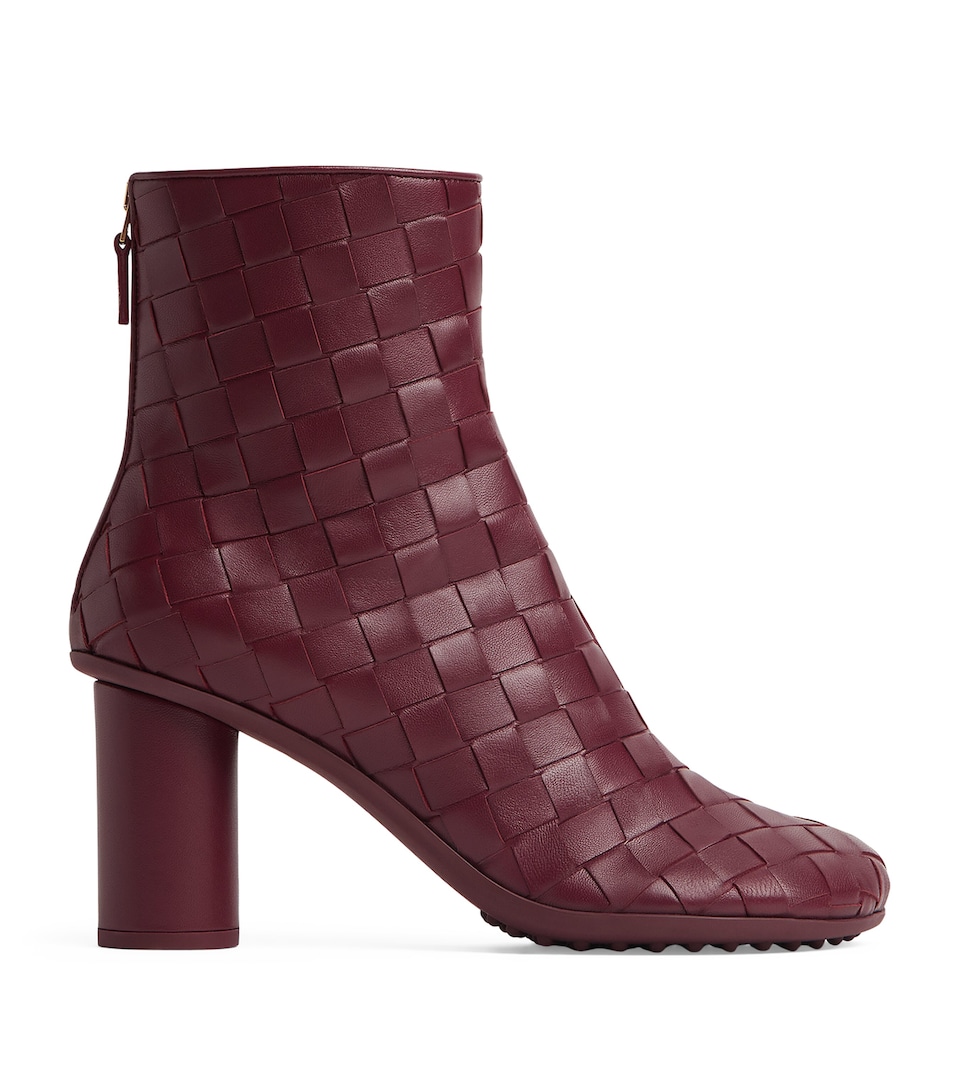 Bottega Veneta Leather Atomic Ankle Boots 75