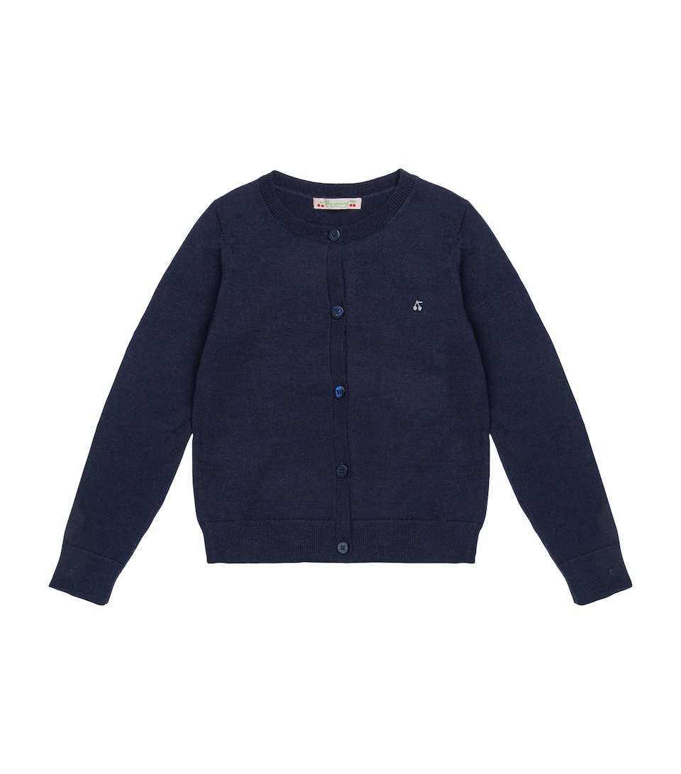 Wool Embroidered Cardigan (4-8 Years)