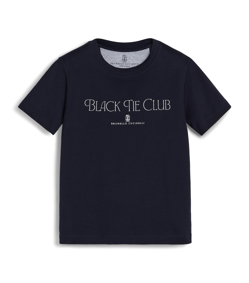 Cotton Slogan T-Shirt (4-6 Years)