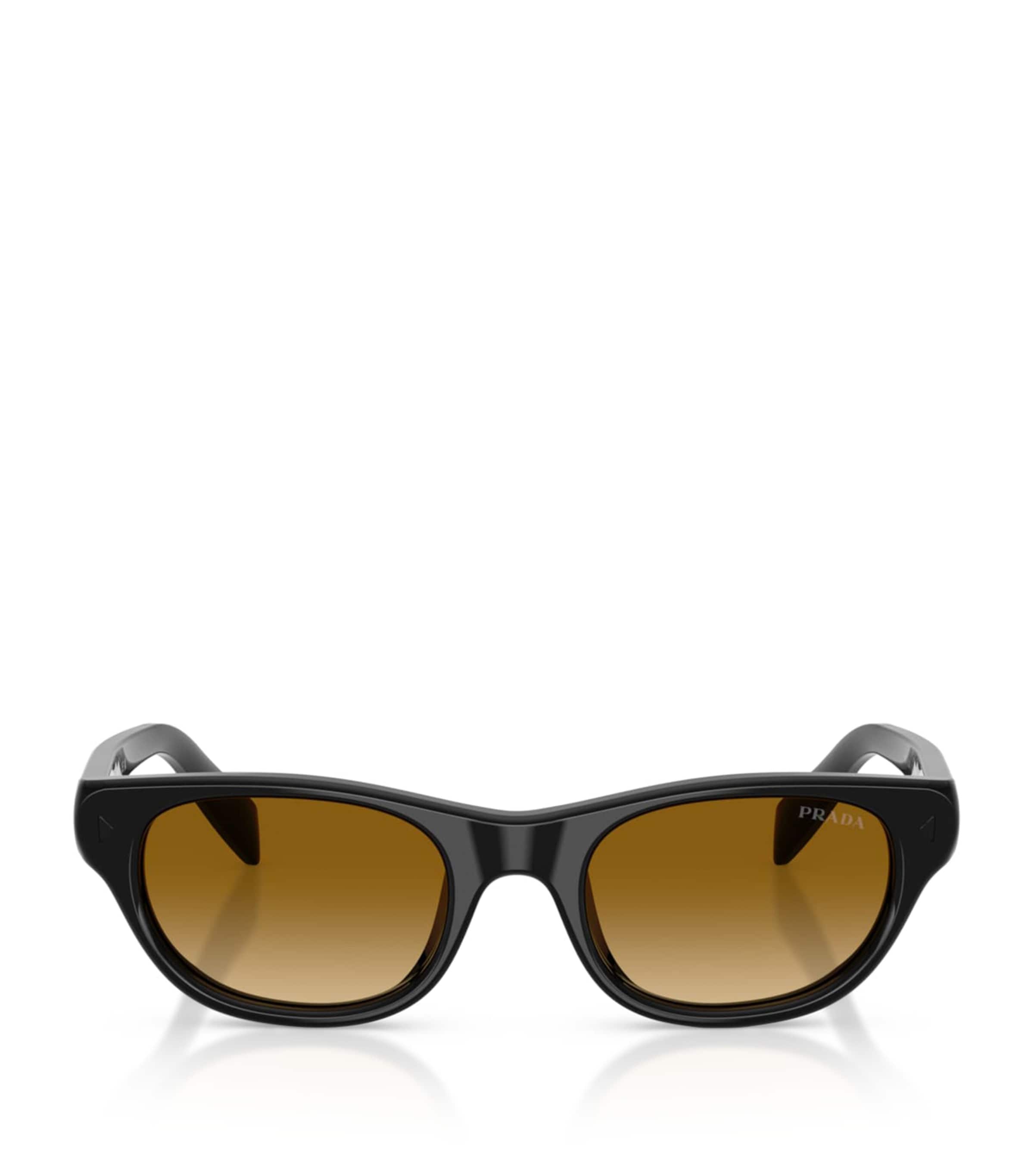 Prada PR C08S  Cat-Eye Sunglasses Black