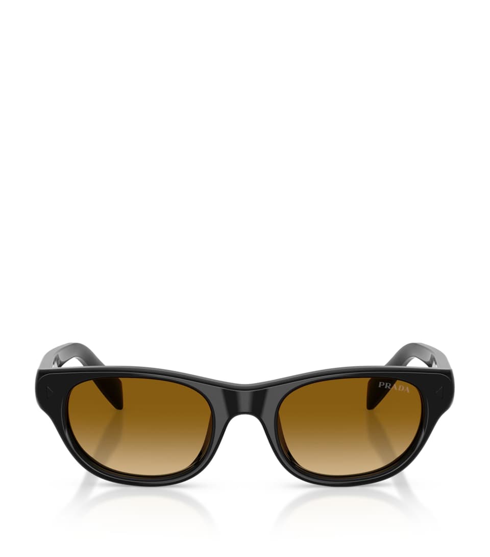 Prada PR C08S Cat-Eye Sunglasses Black