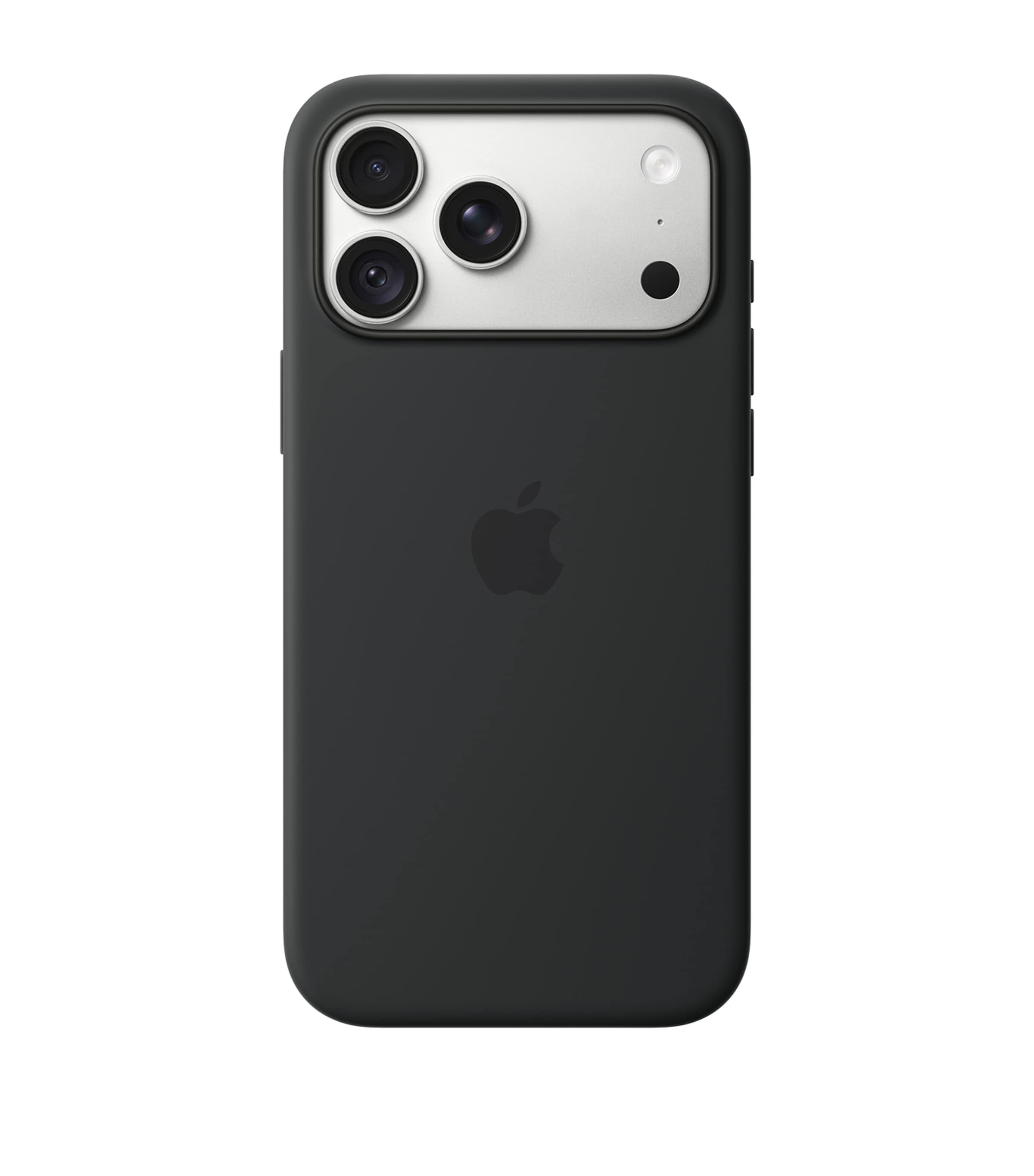 Apple Silicone iPhone 18 Pro Max MagSafe Case Black
